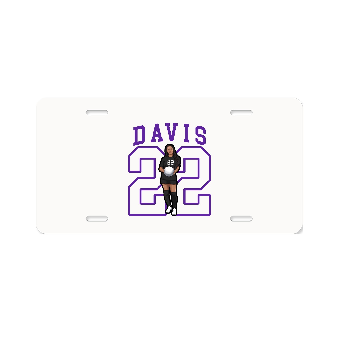 License Plate — Shirsey in Classic