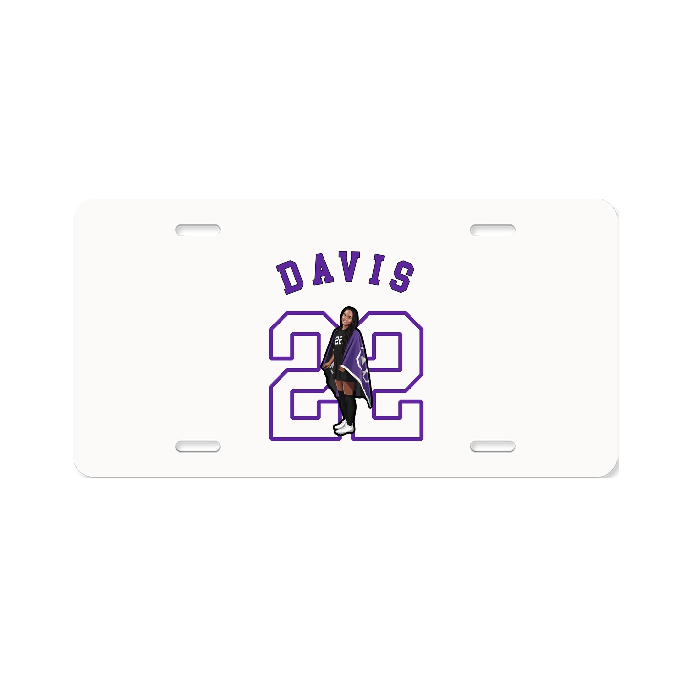 License Plate — Shirsey Arch in Classic