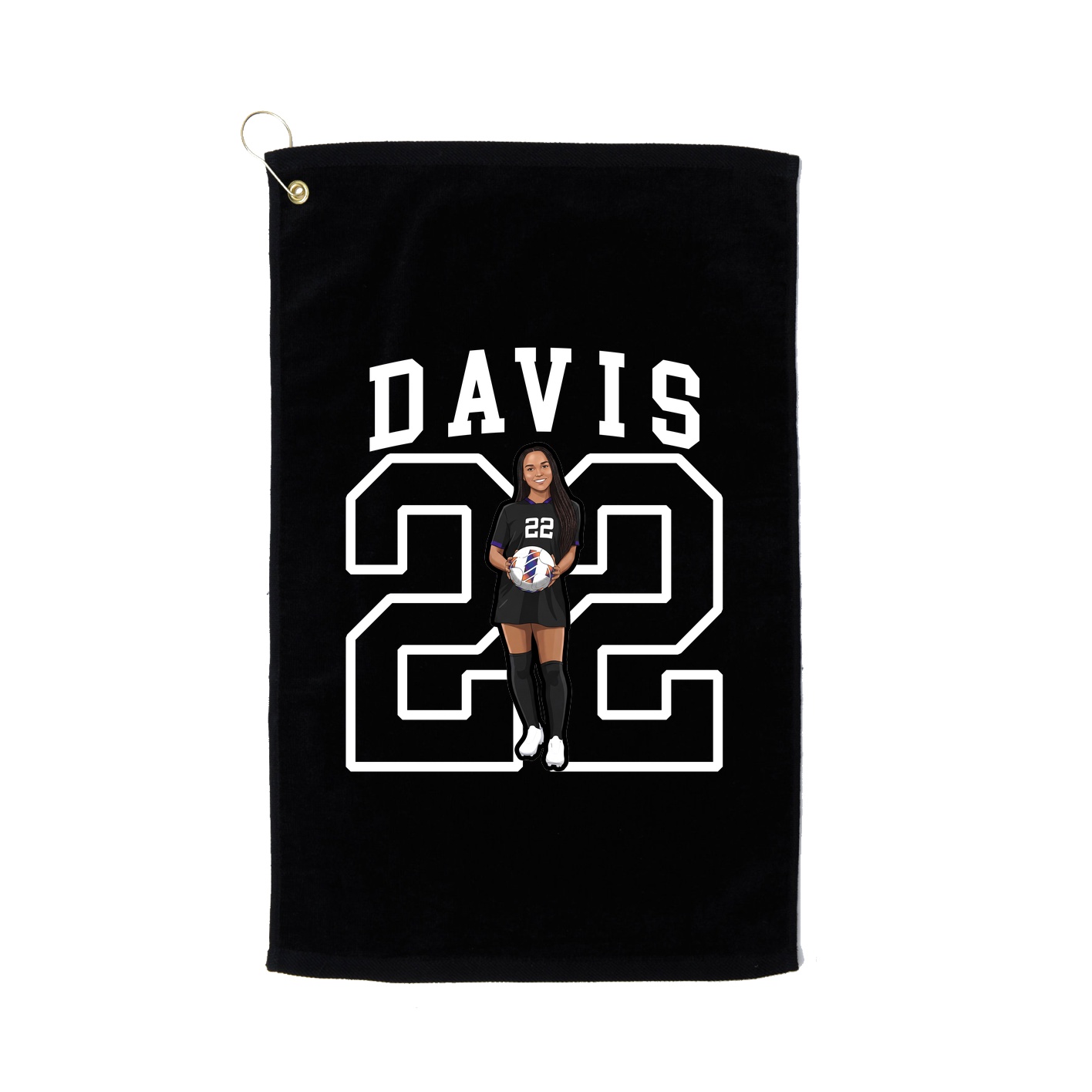Golf Towel — Shirsey in Black