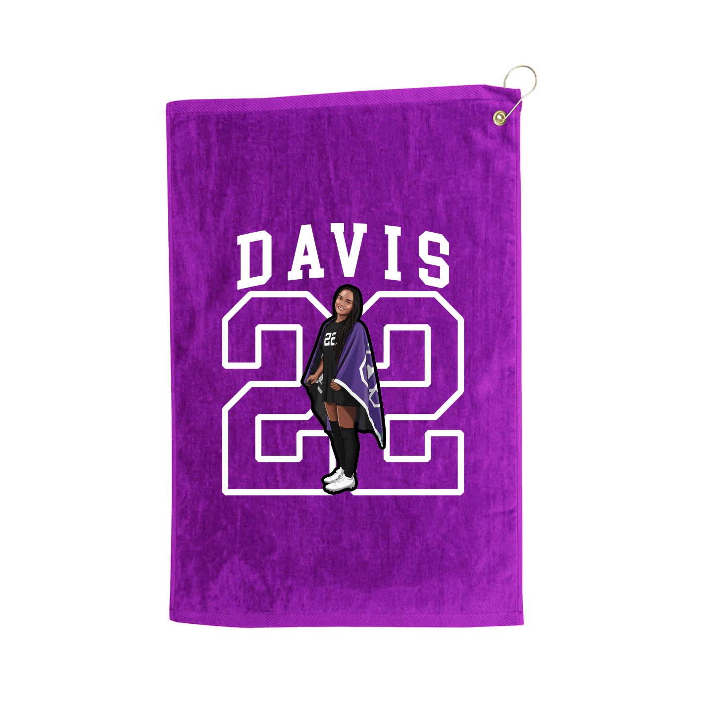 Golf Towel — Shirsey in Purple