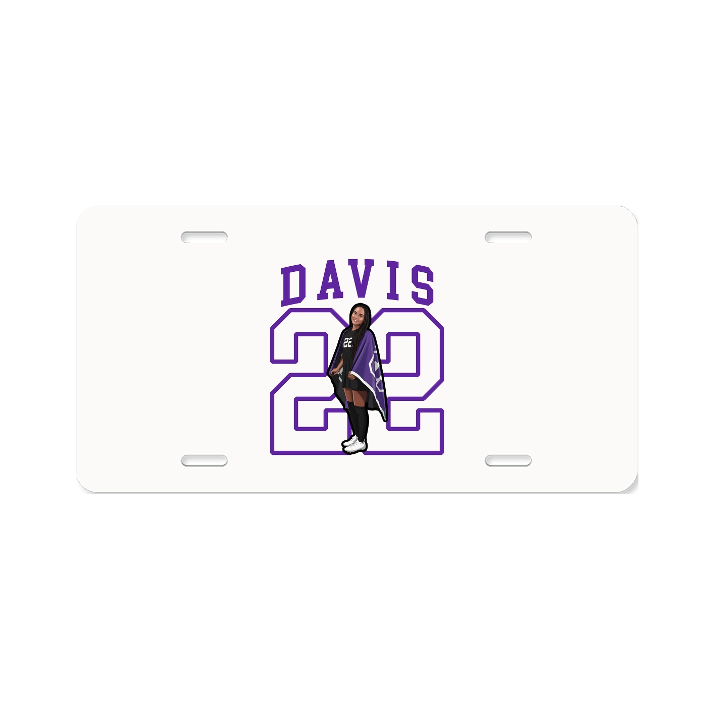 Aluminum License Plate