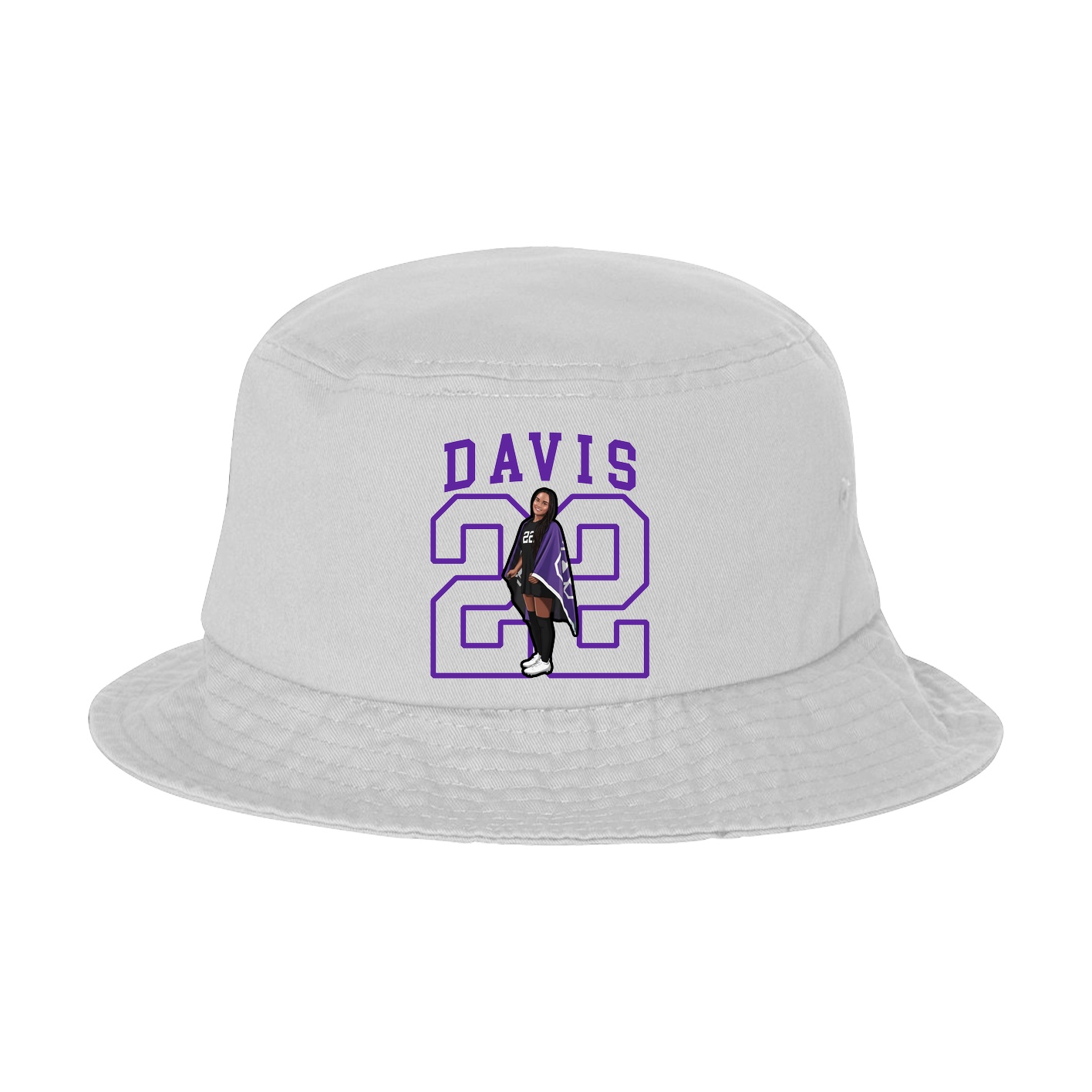 Bucket Cap — Shirsey in White