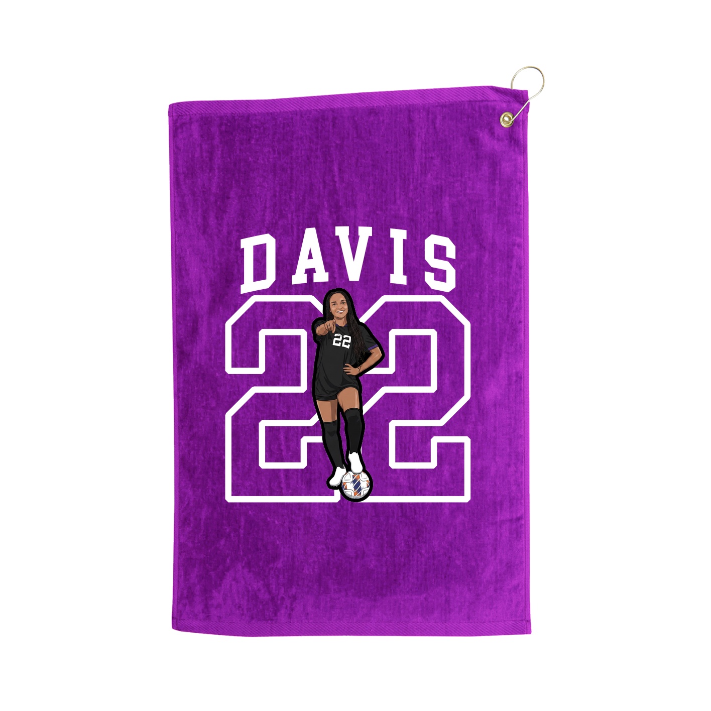 Golf Towel — Shirsey in Purple