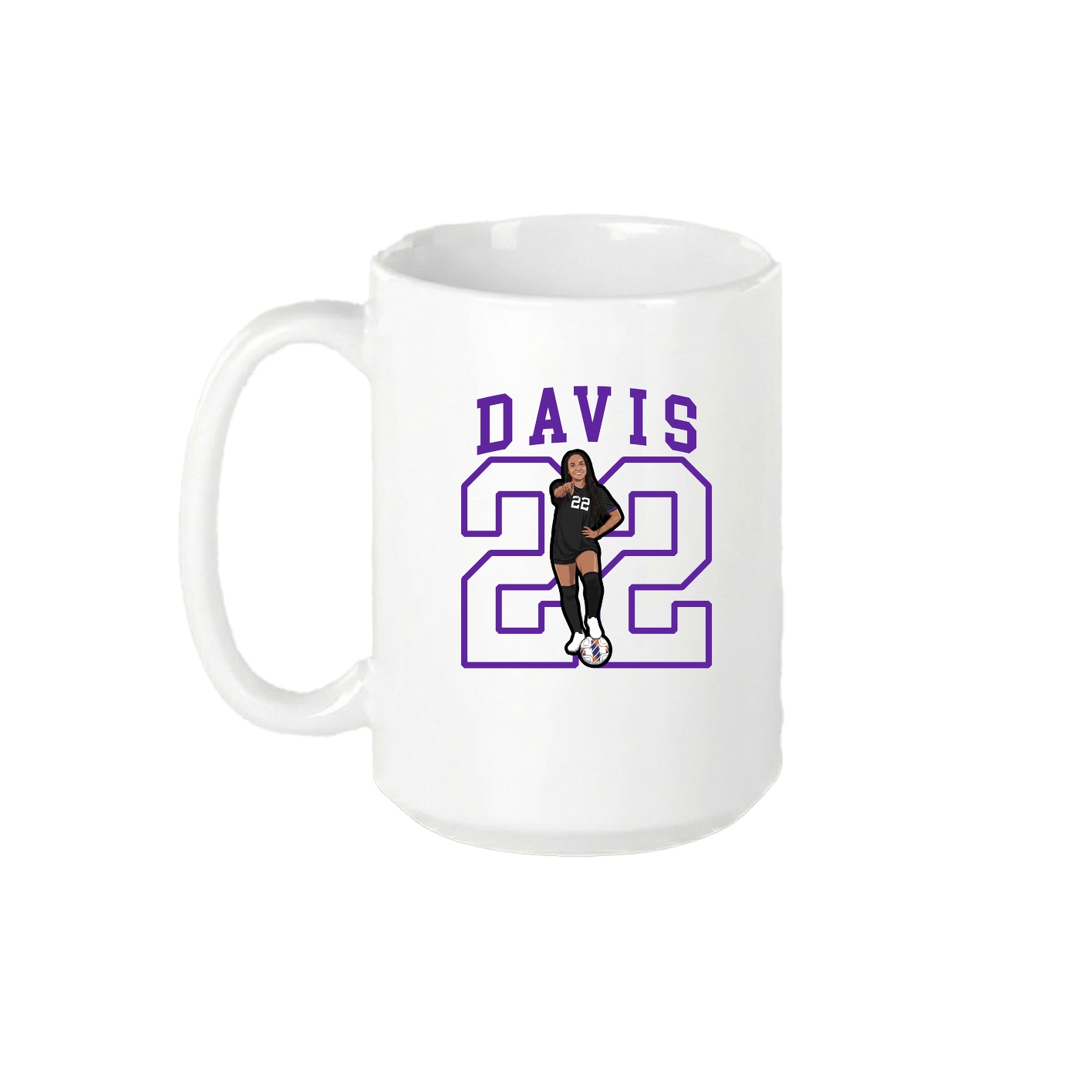 15oz Coffee Mug — Shirsey in White