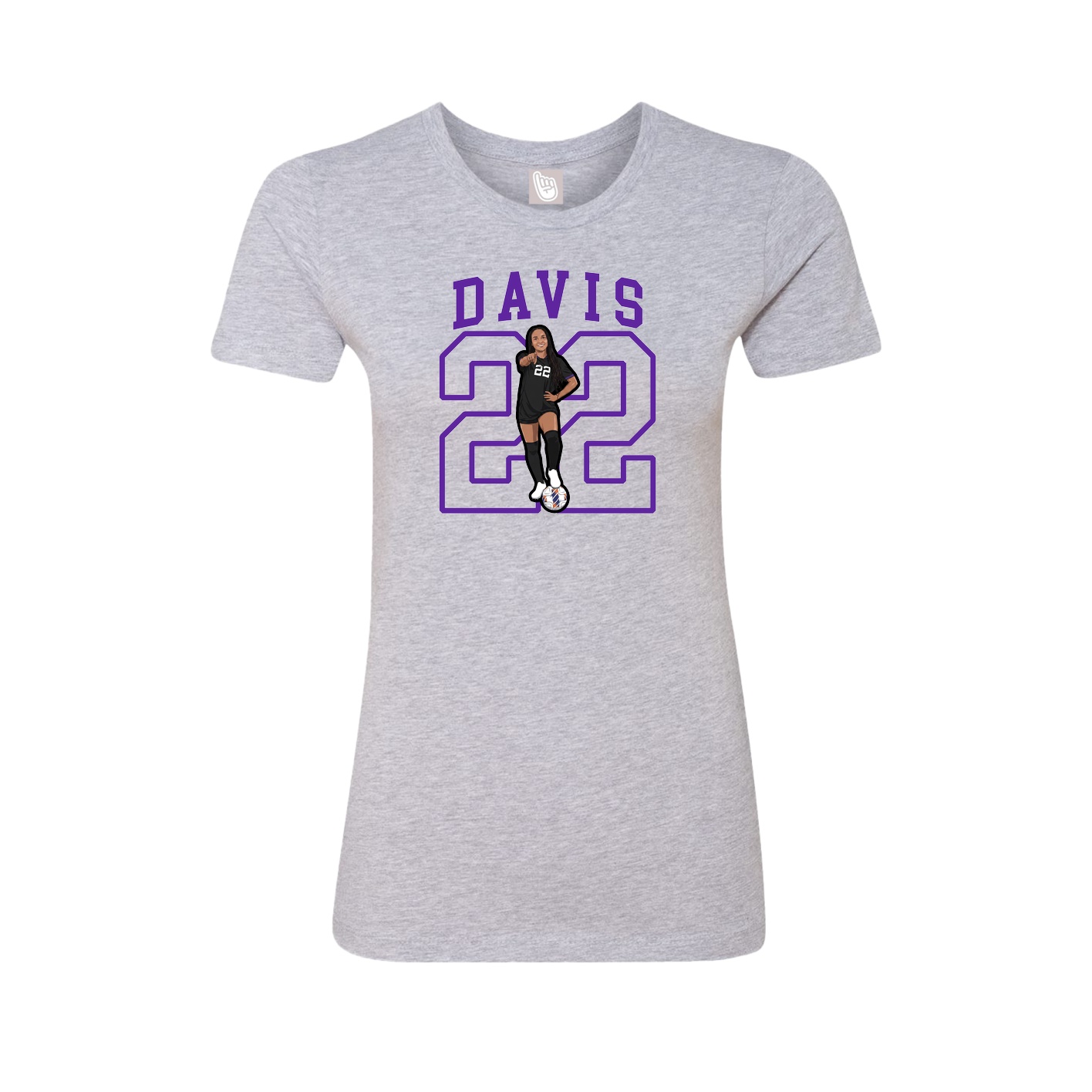 Womens Tee — Shirsey in Grey