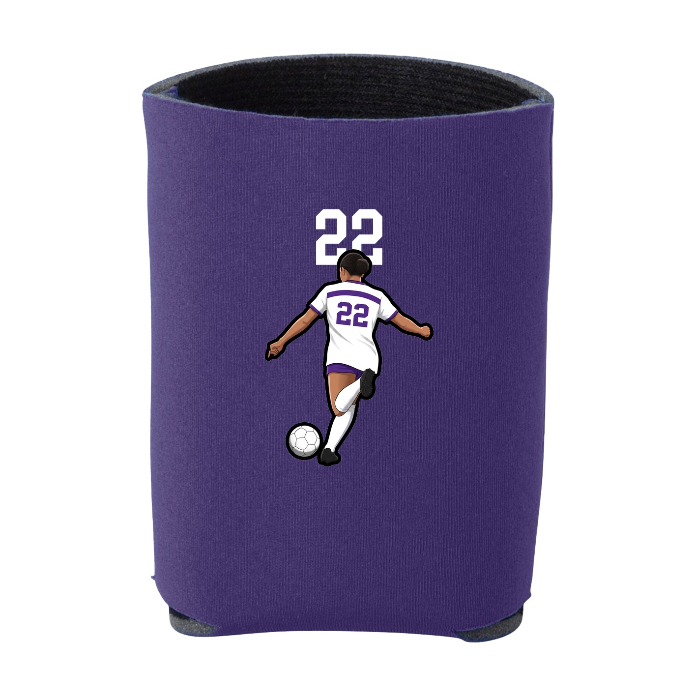 Can Holder — Number Top in Purple
