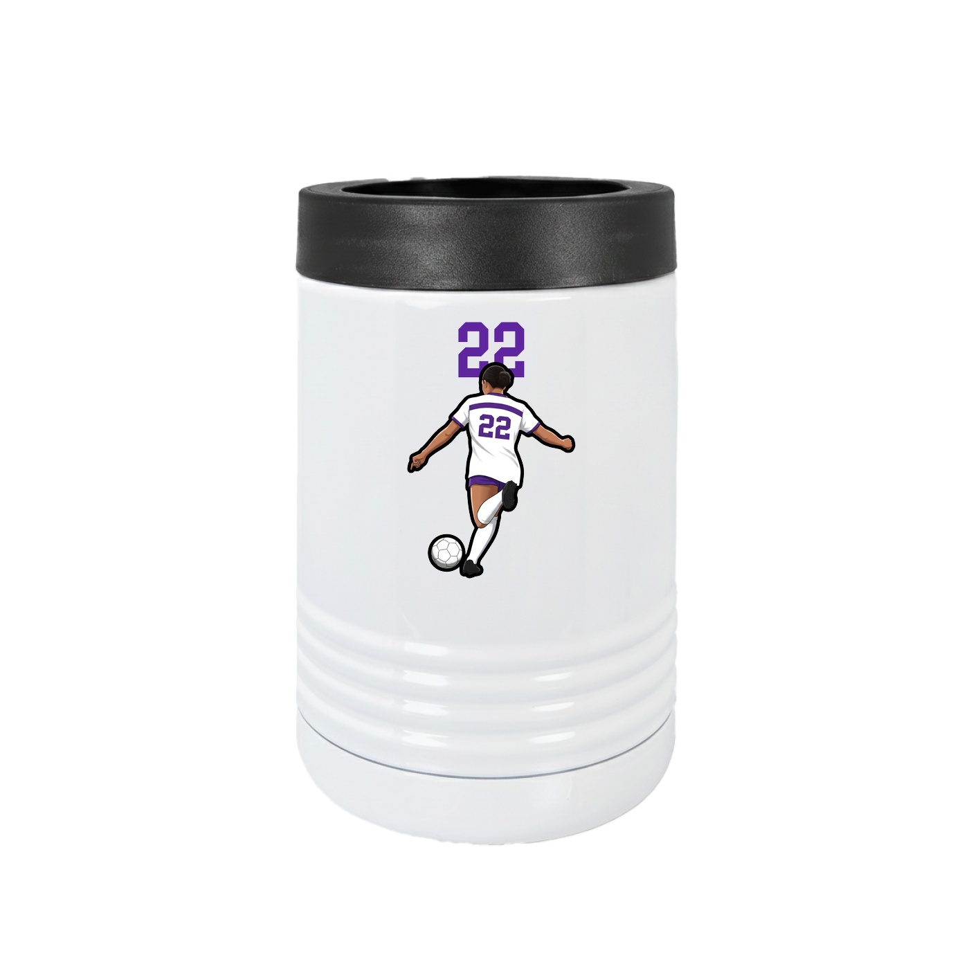 Beverage Holder — Number Top in White