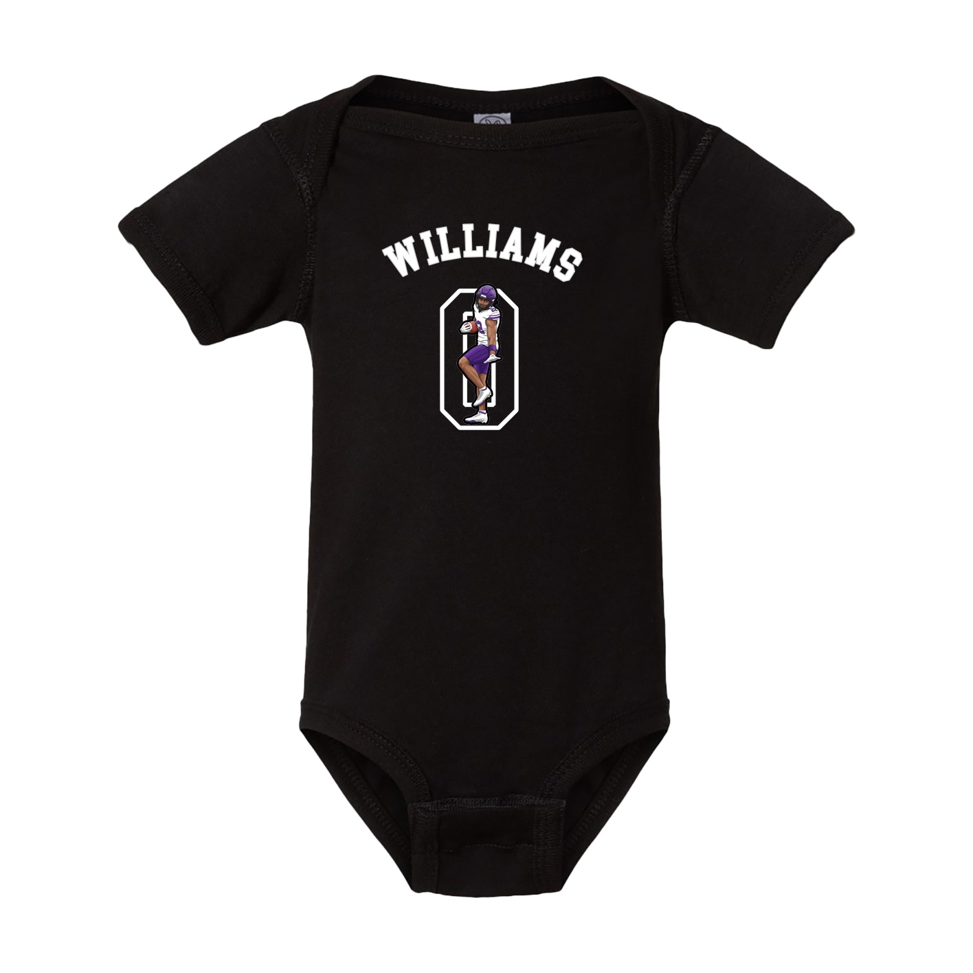 Baby Onesie — Shirsey Arch in Black