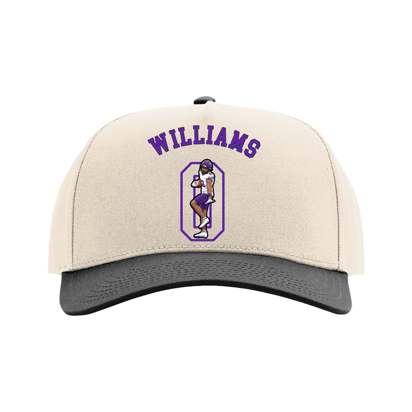 Full Fabric Five-Panel Champ Cap