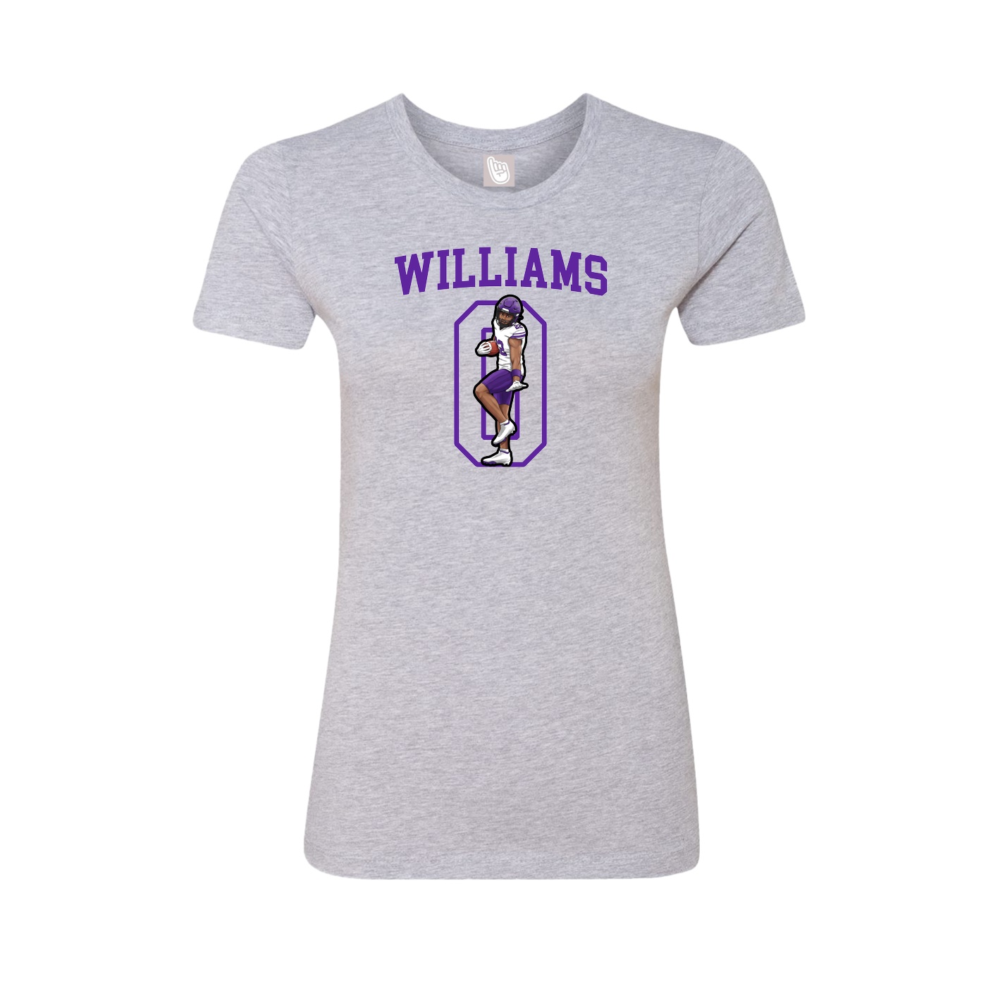 Fitted Women's Tee — Shirsey in Grey