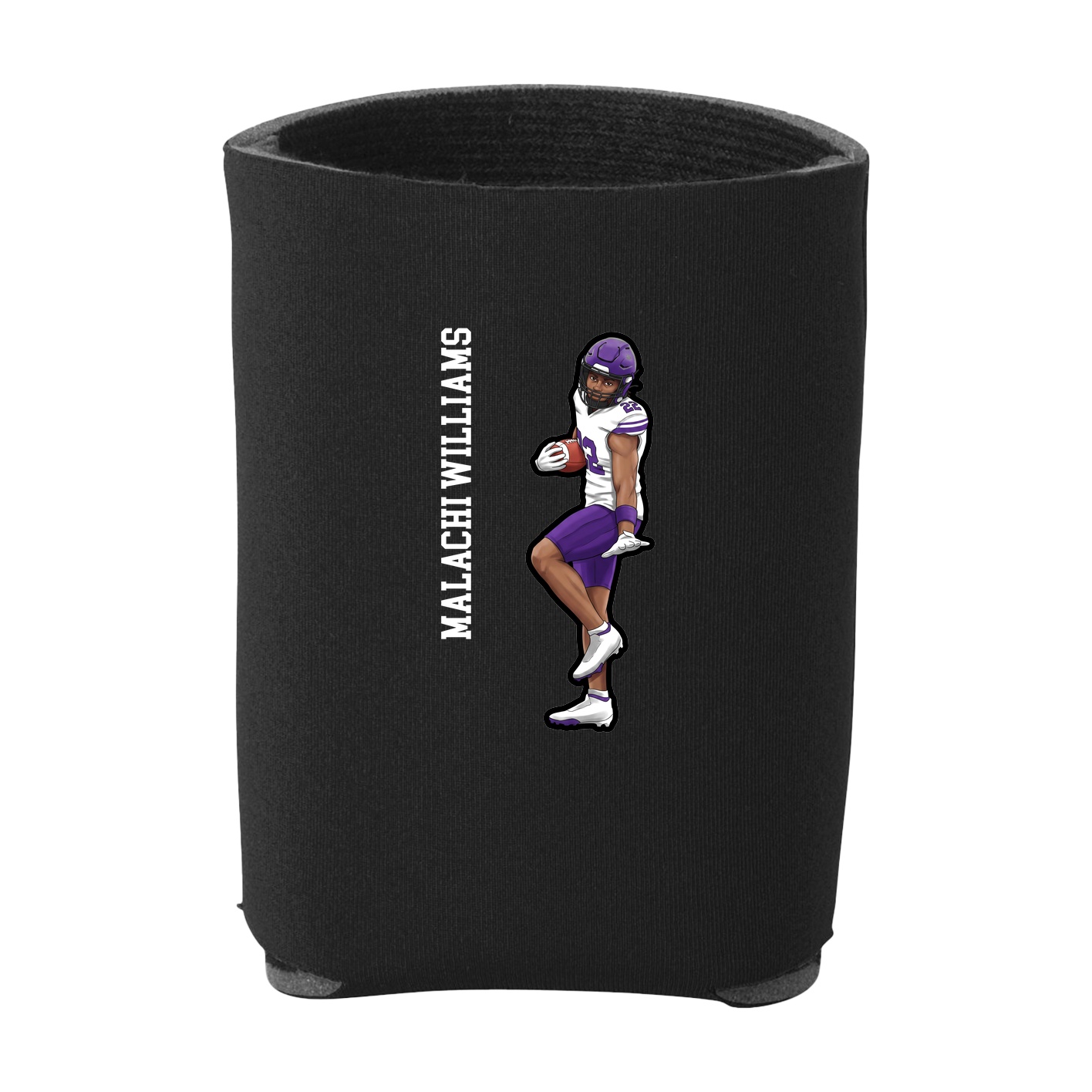 Can Holder — Name Vertical in Black
