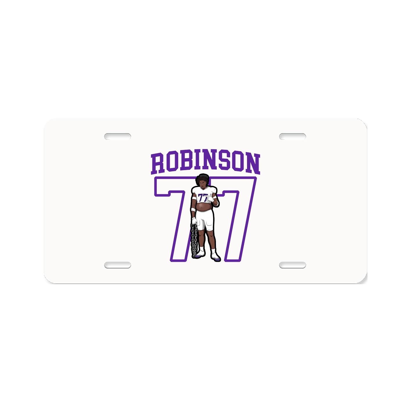 Aluminum License Plate