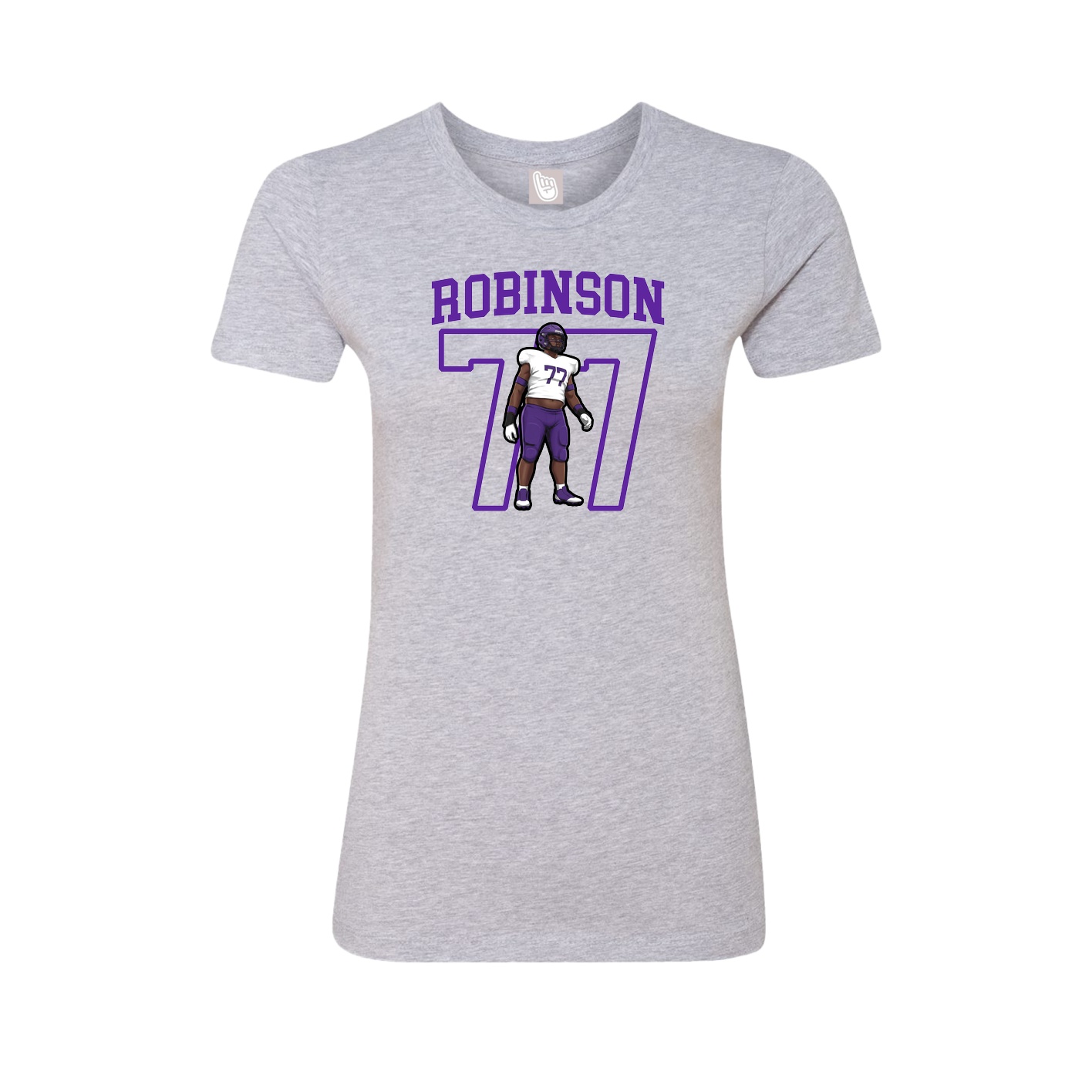 Fitted Women's Tee — Shirsey in Grey