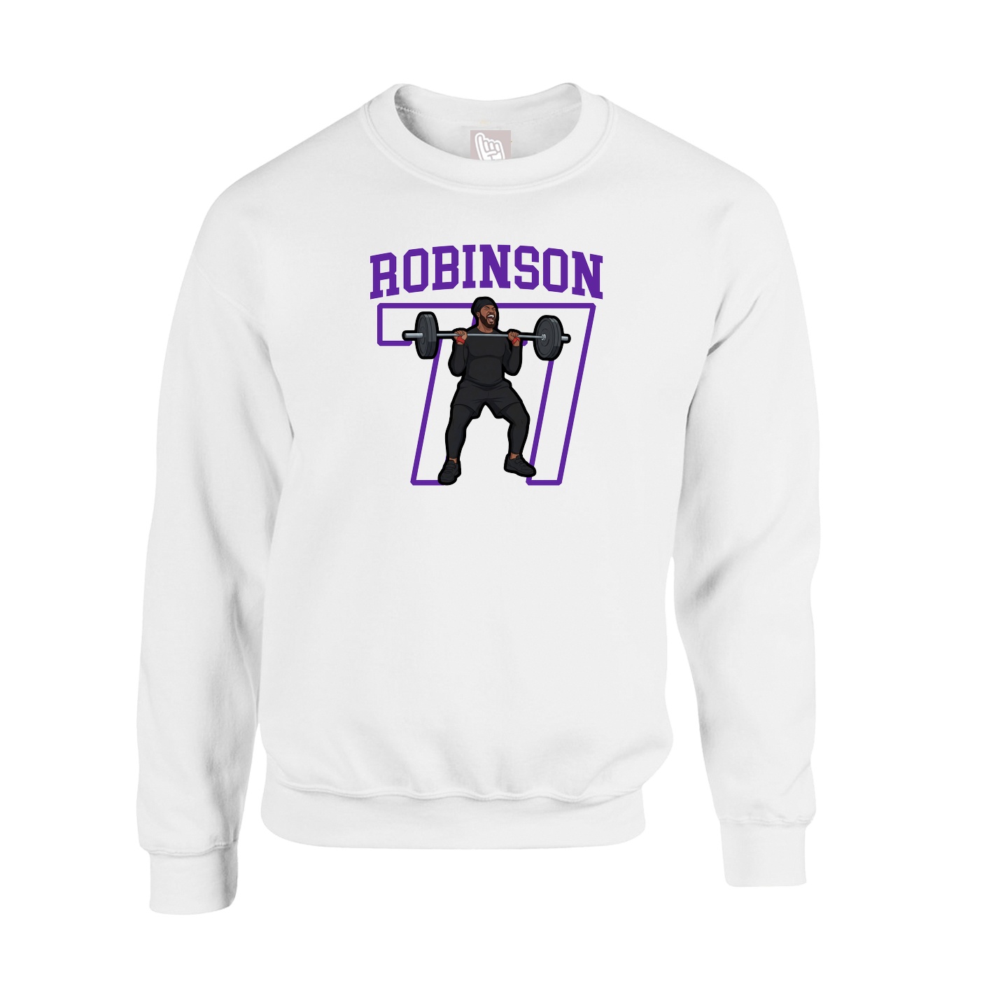Fleece Crew — Shirsey in White