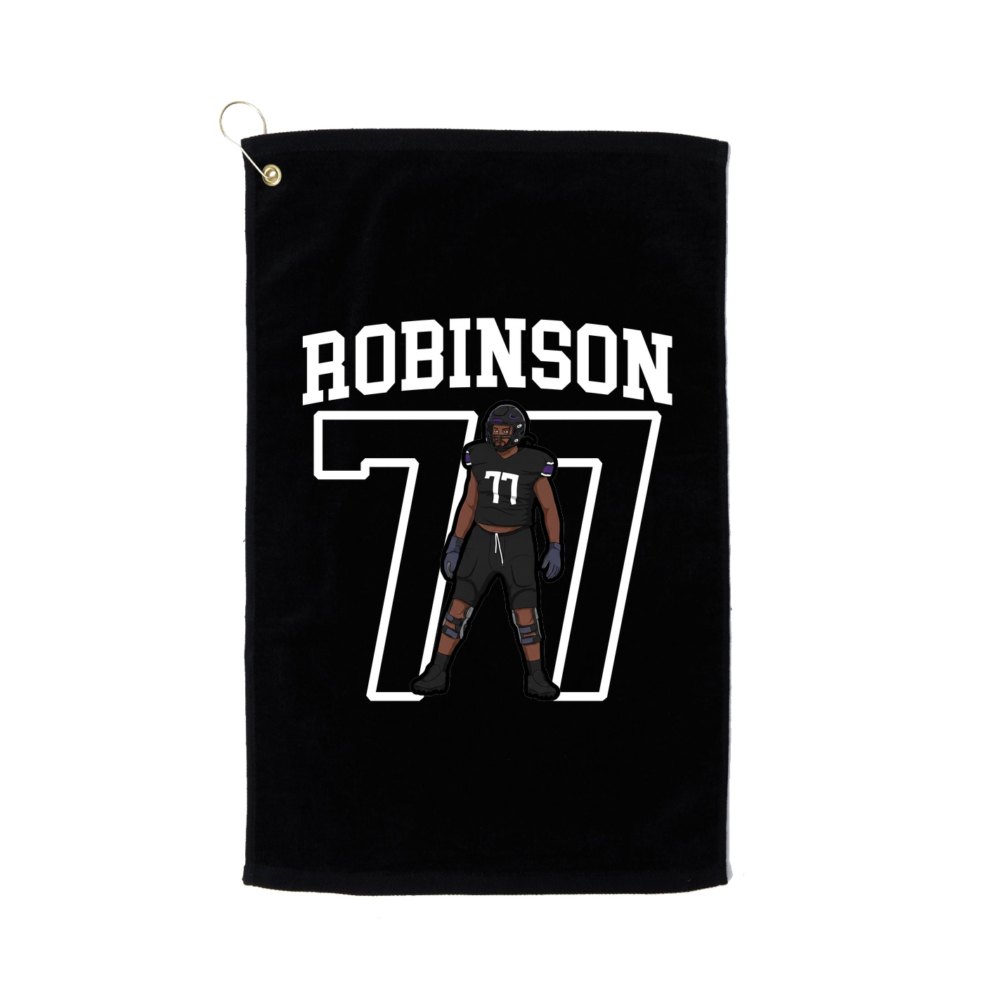 Golf Towel — Shirsey in Black