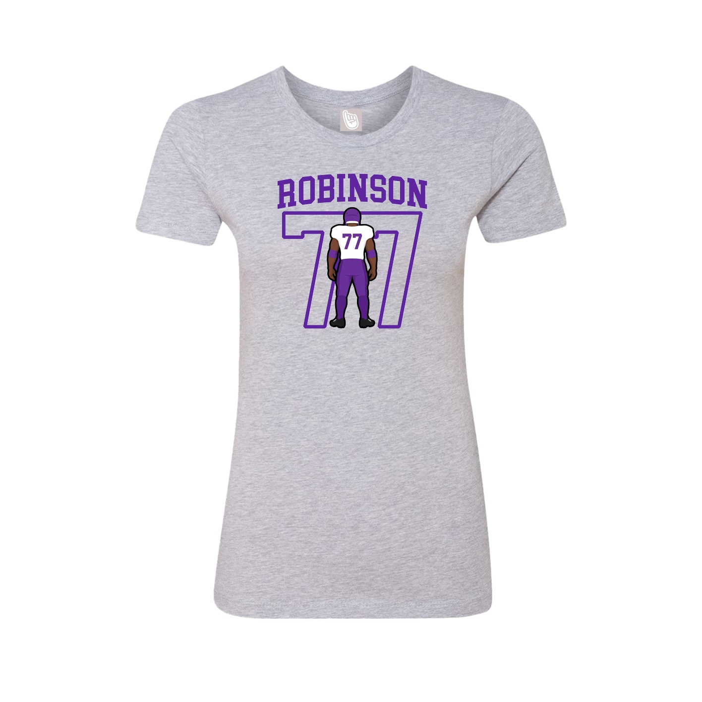 Fitted Women's Tee — Shirsey in Grey