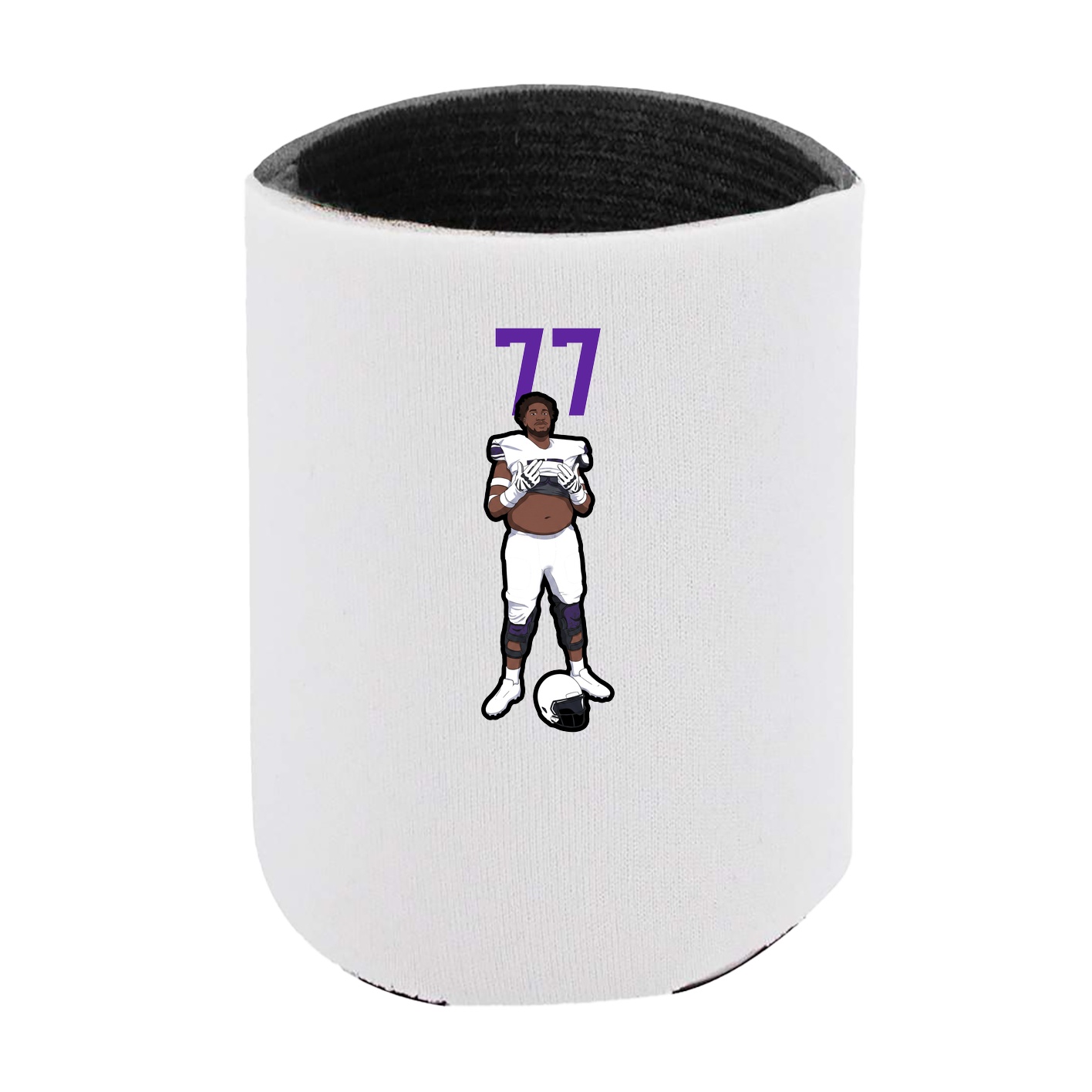 Can Holder — Number Top in White