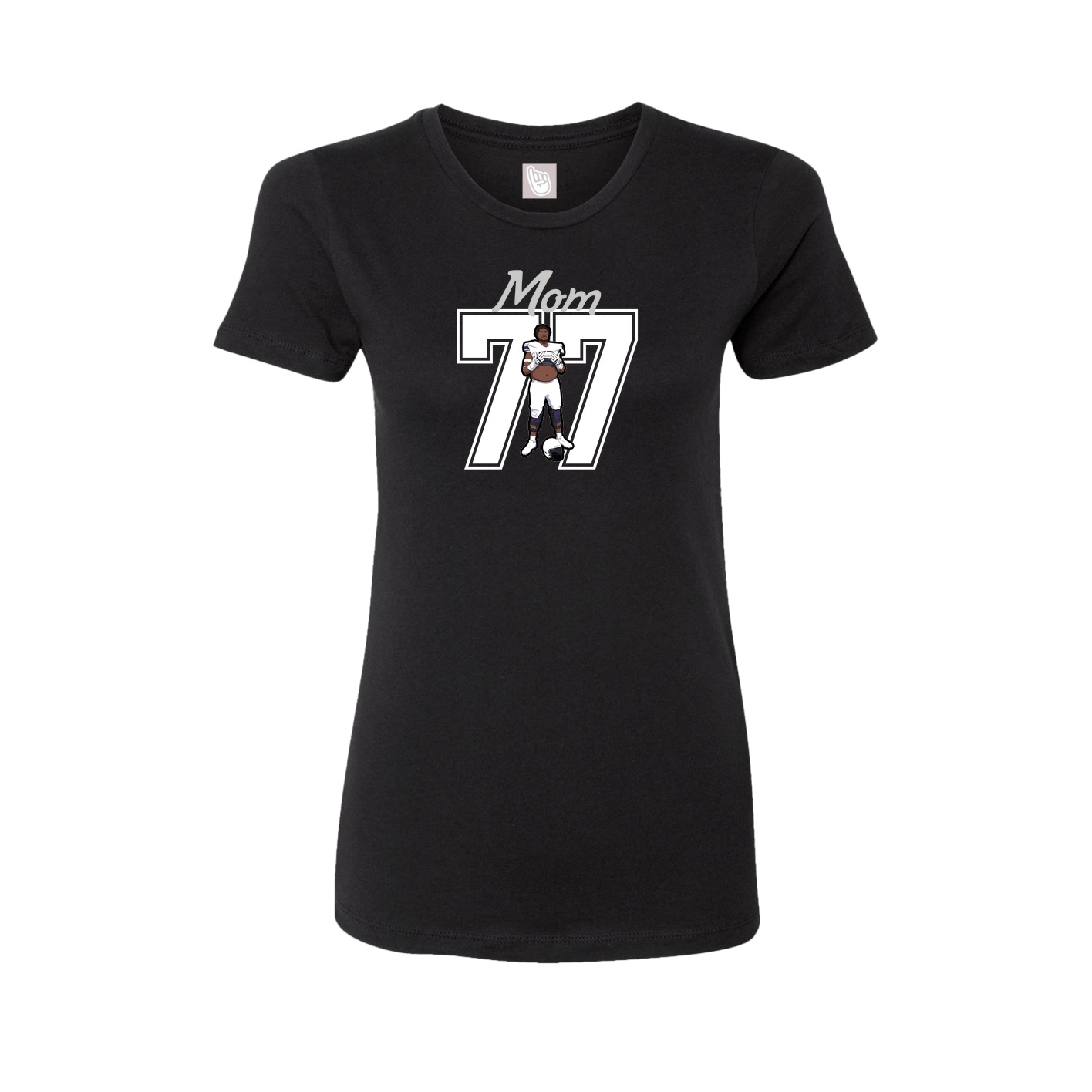 Womens Tee — Mothers Day Shirsey in Black