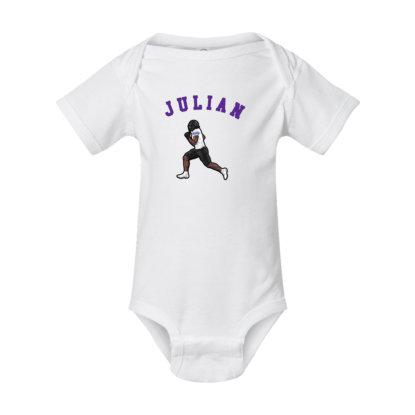 Baby Onesie — Shirsey Arch in White
