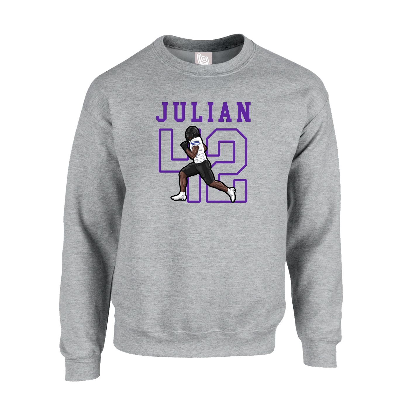 Fleece Crew — Shirsey in Grey