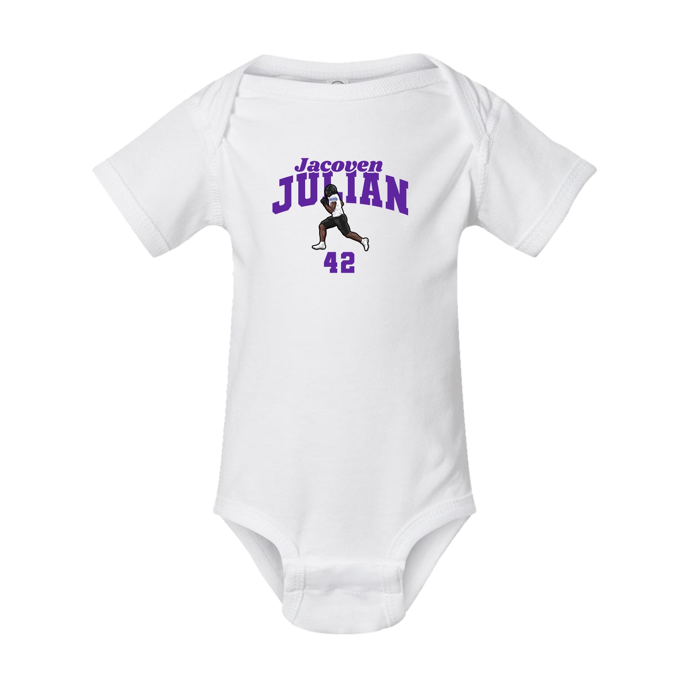 Baby Onesie — Signature Arch in White