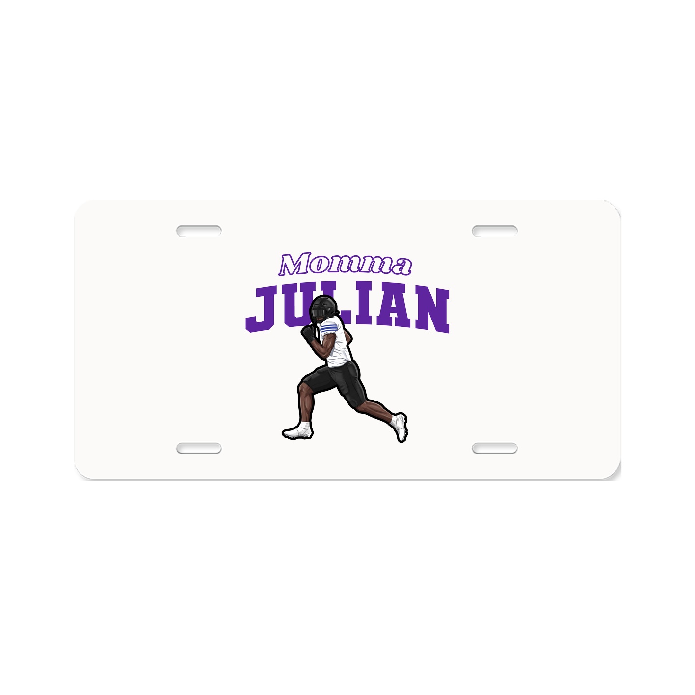 License Plate — Mothers Day Block in Classic