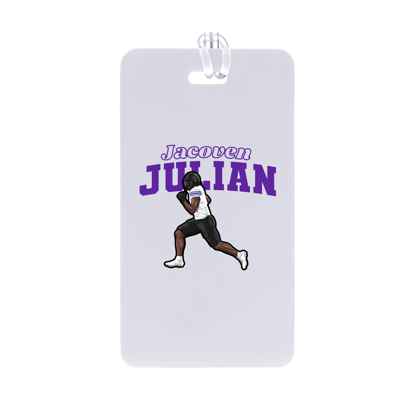 Bag Tag — Name Arch in Classic