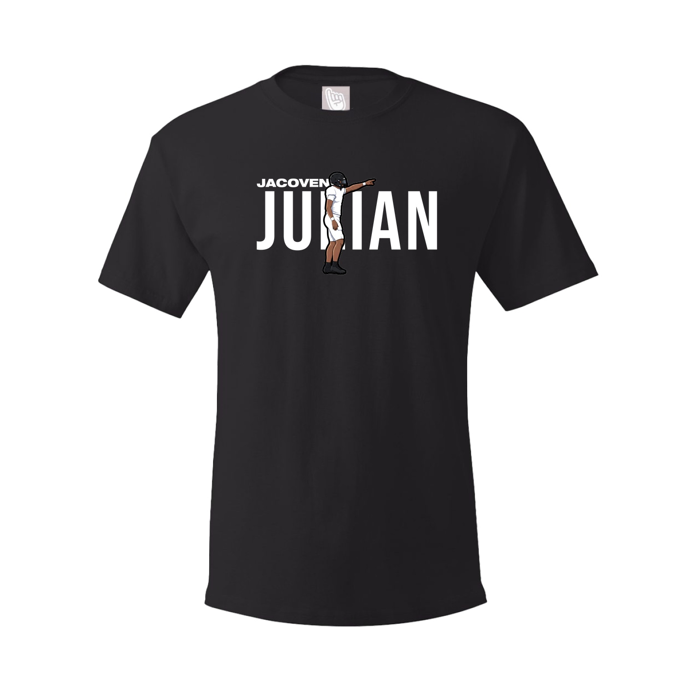 Youth Tee — Player Name in Black