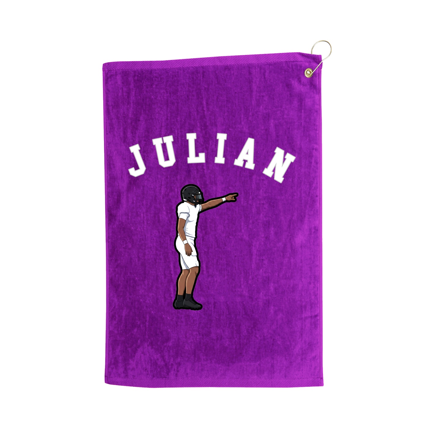 Golf Towel — Shirsey Arch in Purple