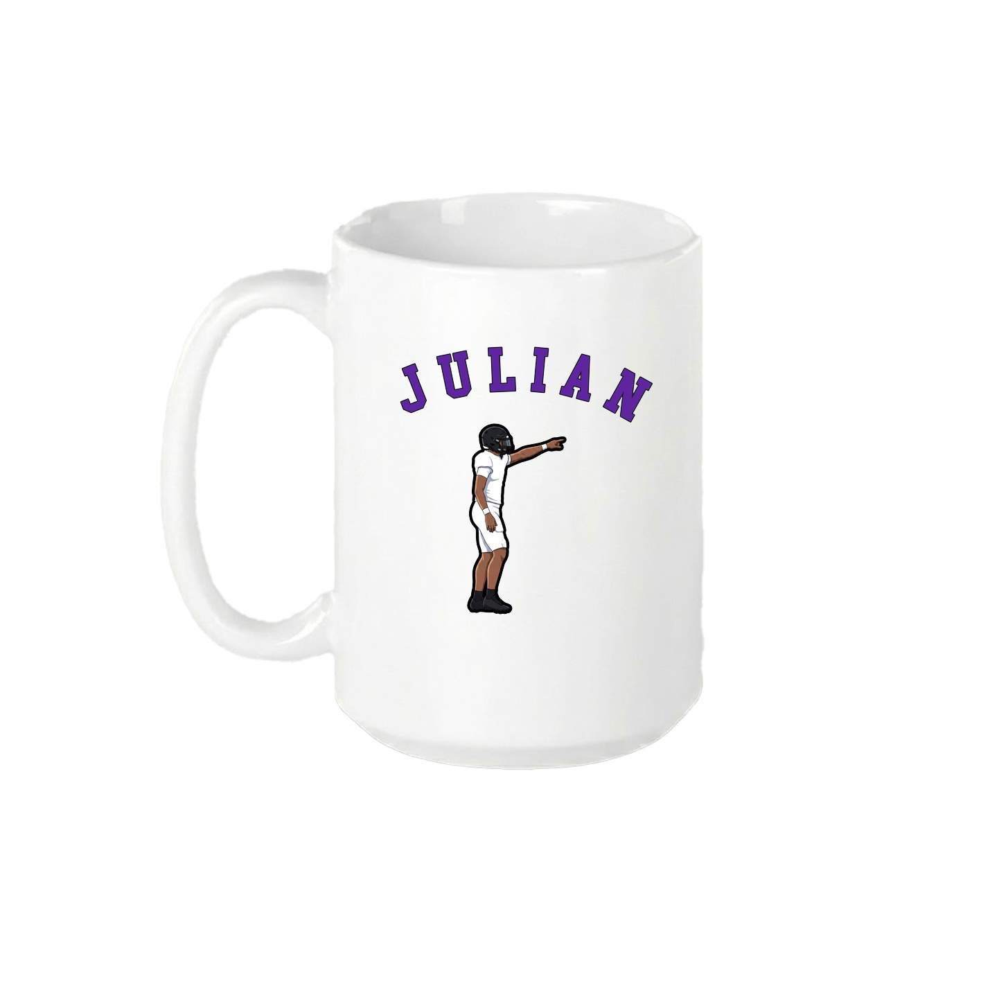 15oz Coffee Mug — Shirsey Arch in White