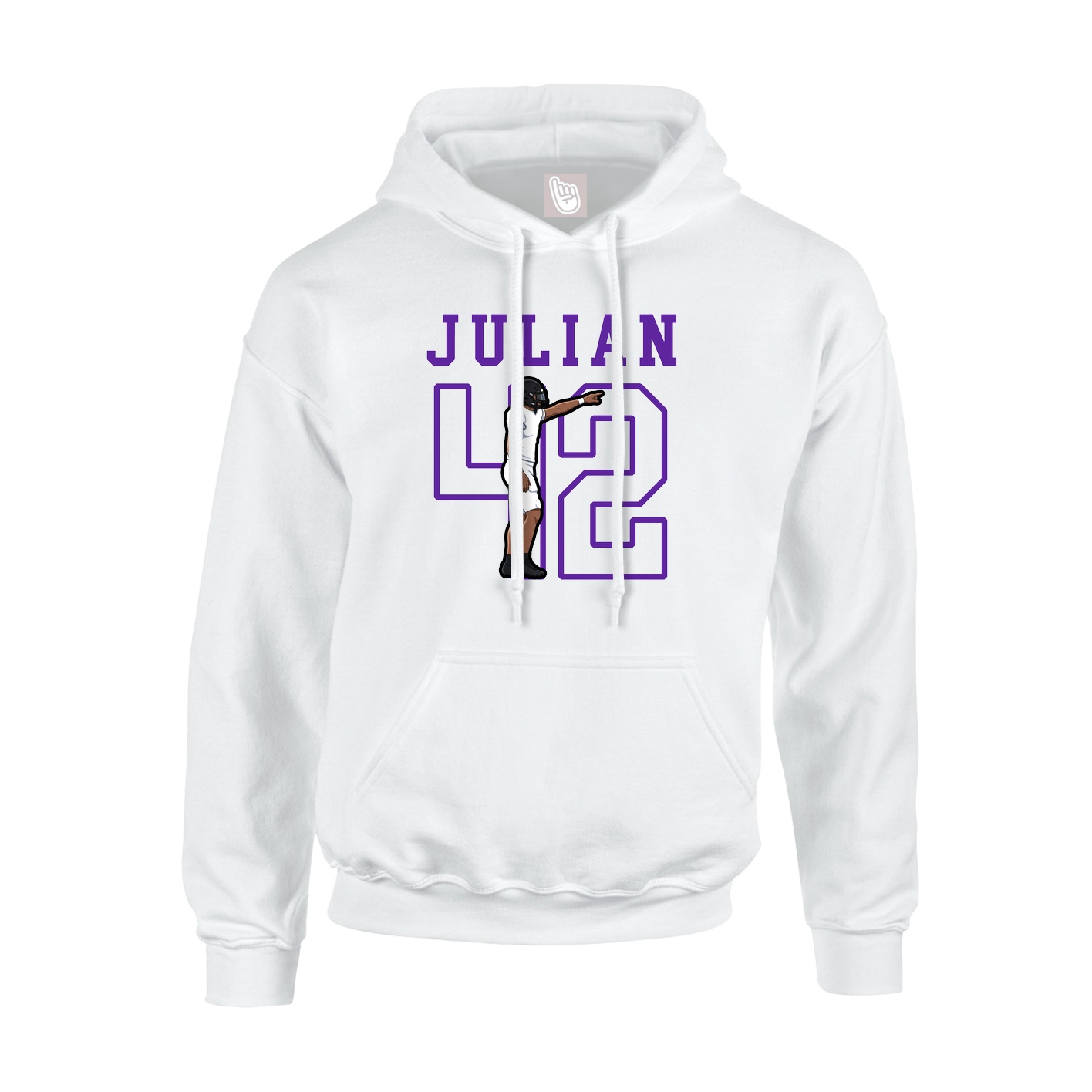 Youth Hoodie — Shirsey in White