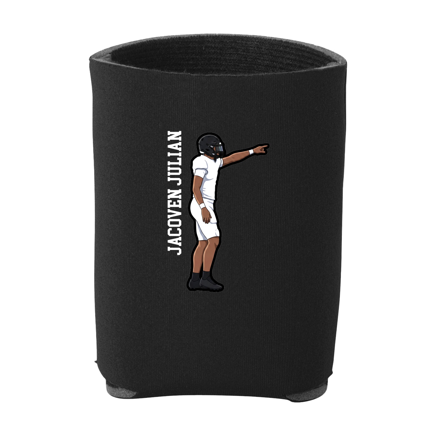 Can Holder — Name Vertical in Black
