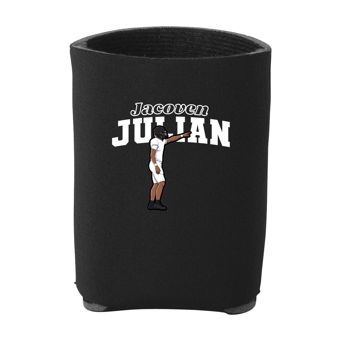 Can Holder — Name Arch in Black
