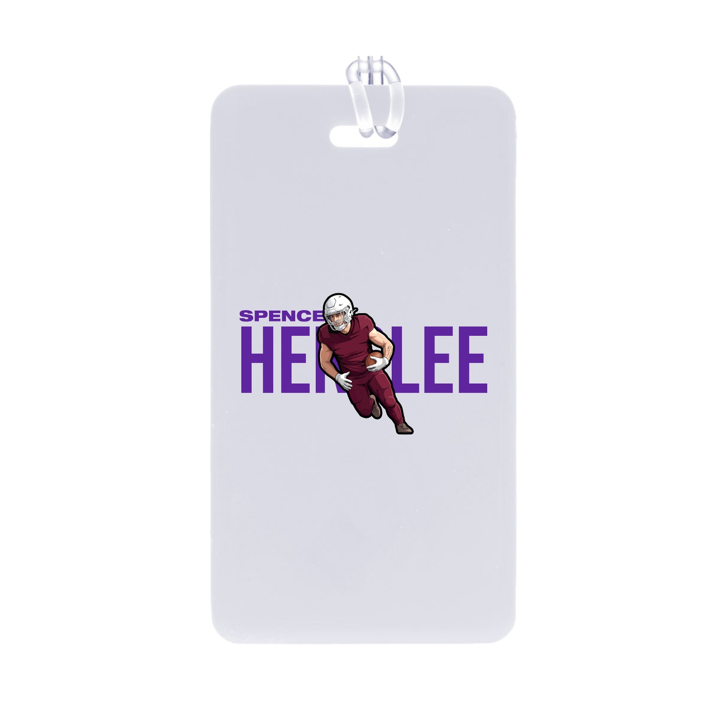 Bag Tag — Player Name in Classic