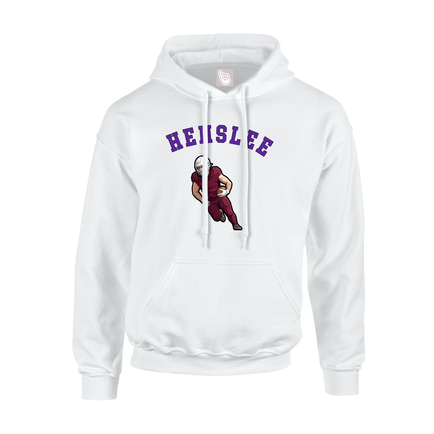 Youth Hoodie — Shirsey Arch in White