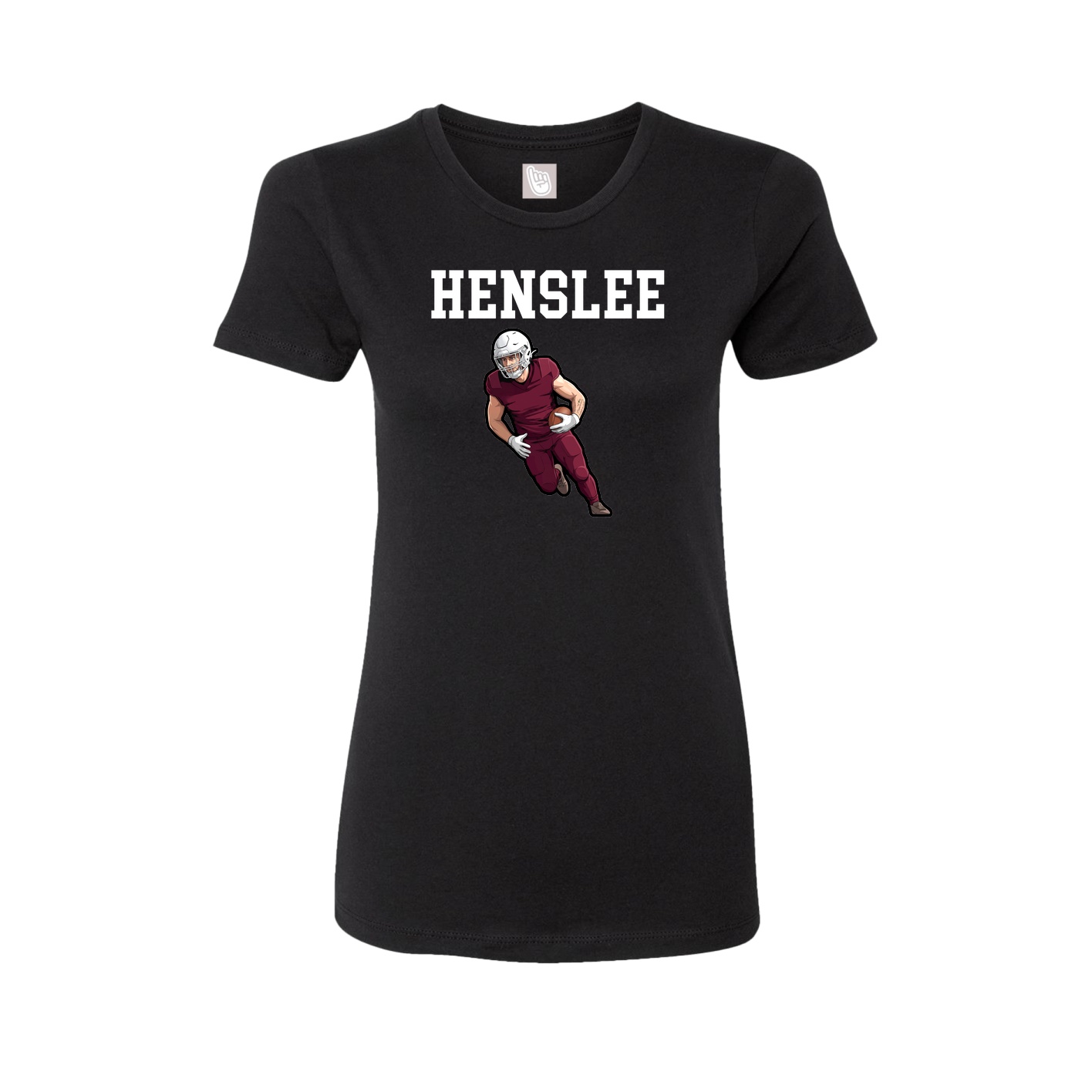 Fitted Women's Tee — Shirsey in Black
