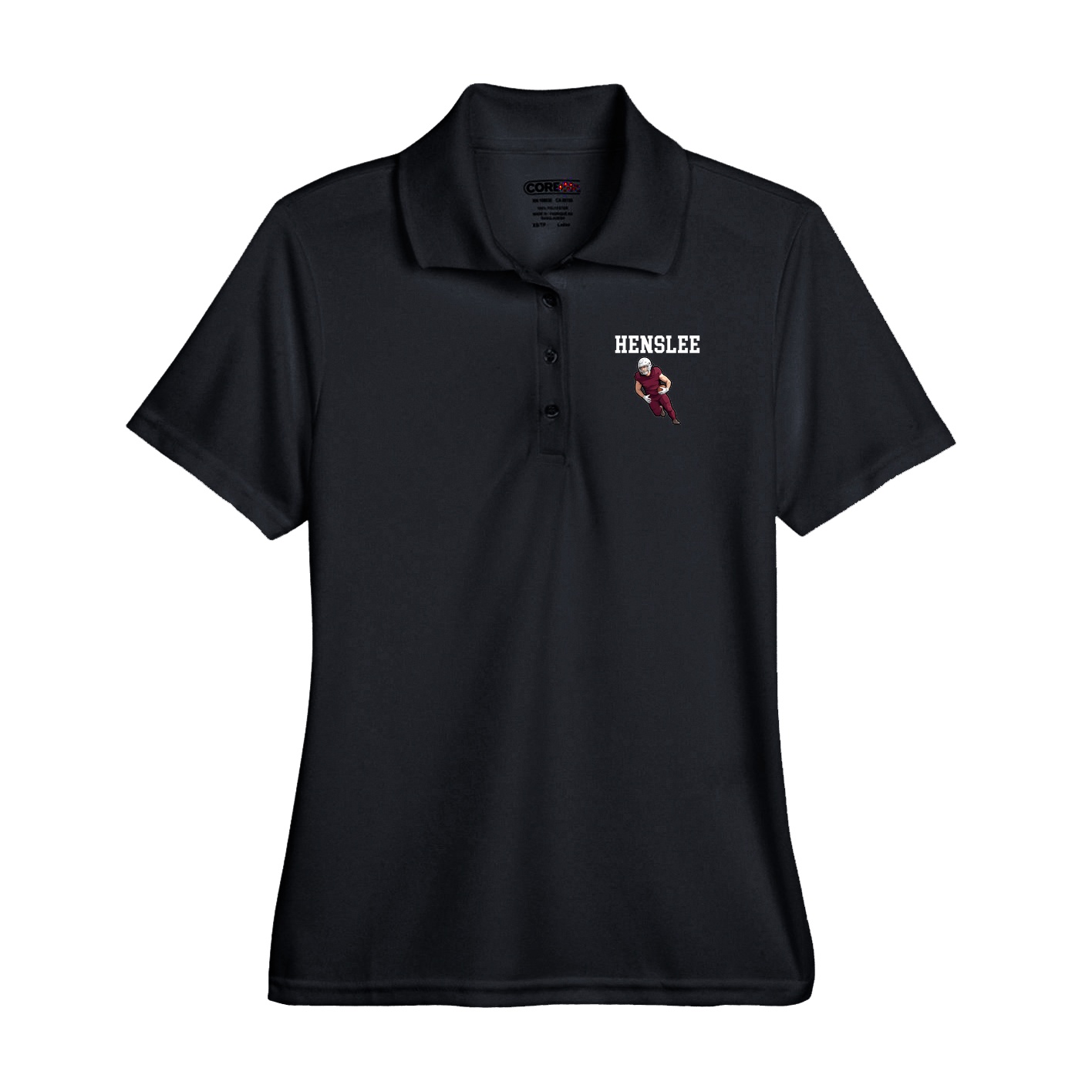 Performance Polo — Shirsey in Black