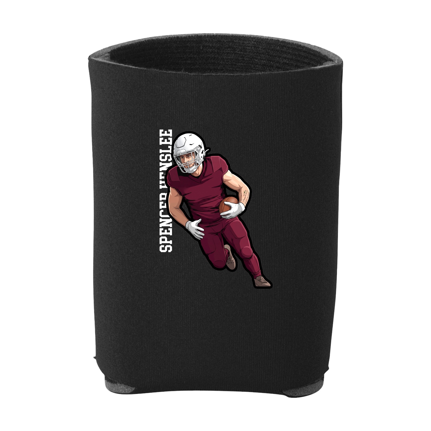 Can Holder — Name Vertical in Black