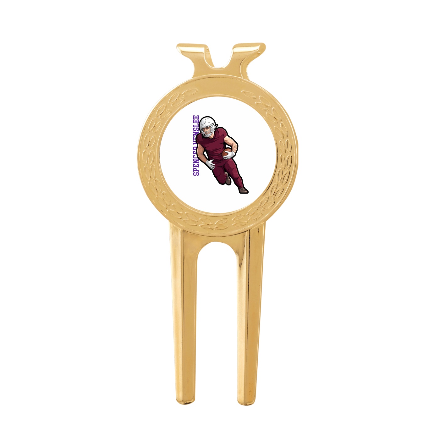 Divot Tool with Ball Marker — Name Vertical in Classic