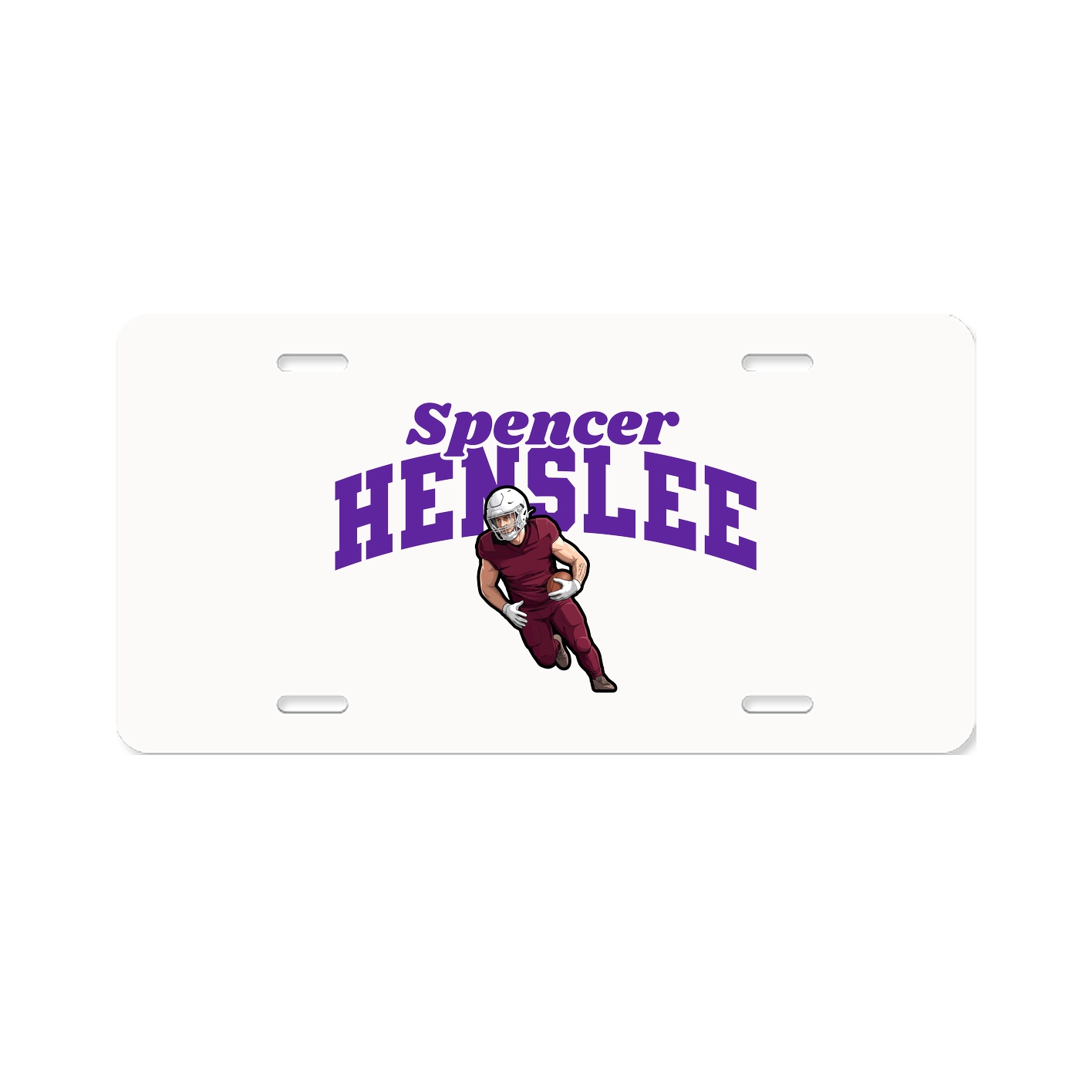 License Plate — Signature Arch in Classic