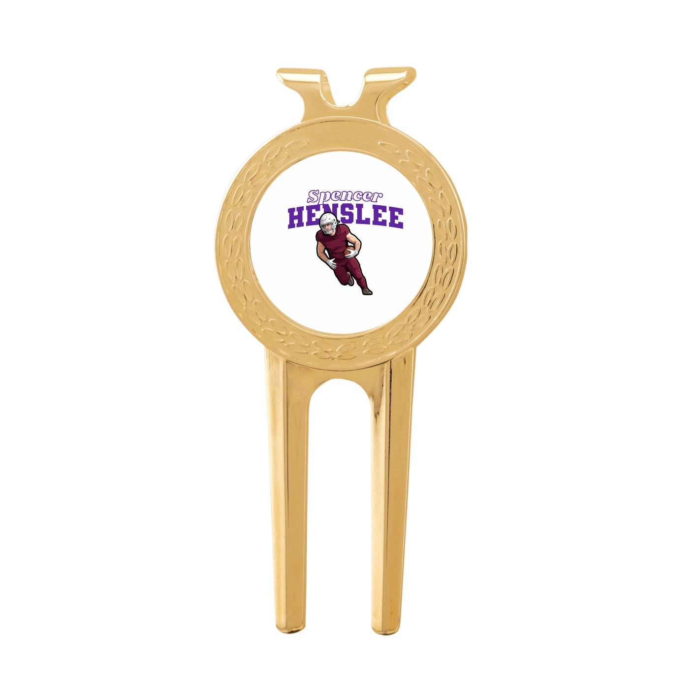 Divot Tool with Ball Marker — Name Arch in Classic