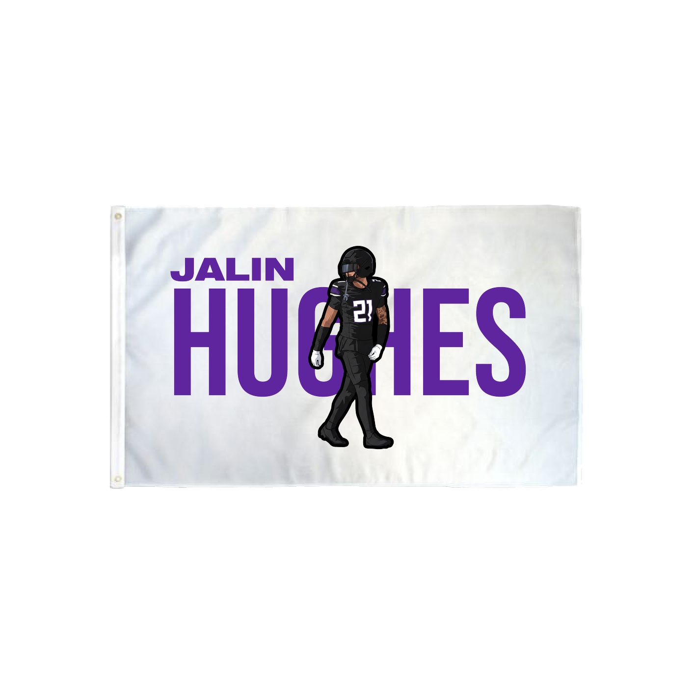 3x5 Flag — Player Name in Classic