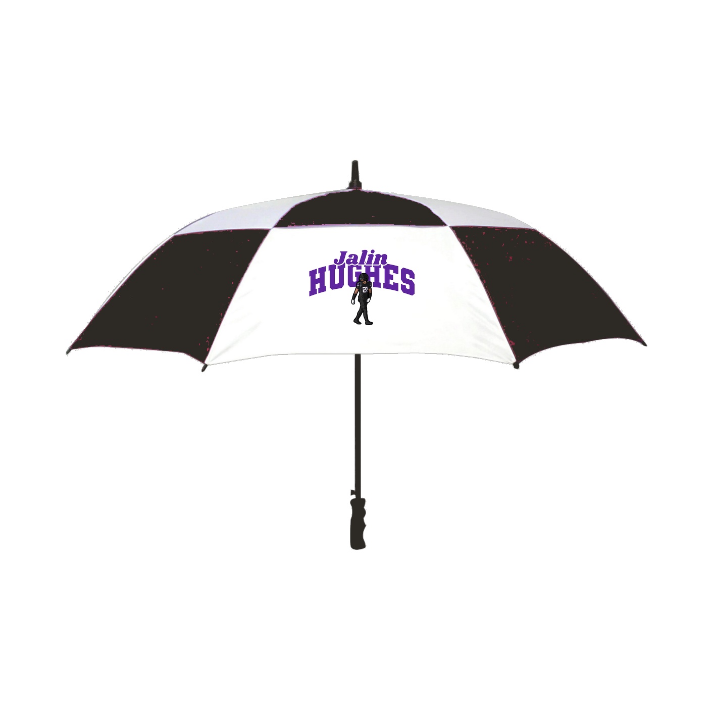 Golf Umbrella — Signature Arch in Black