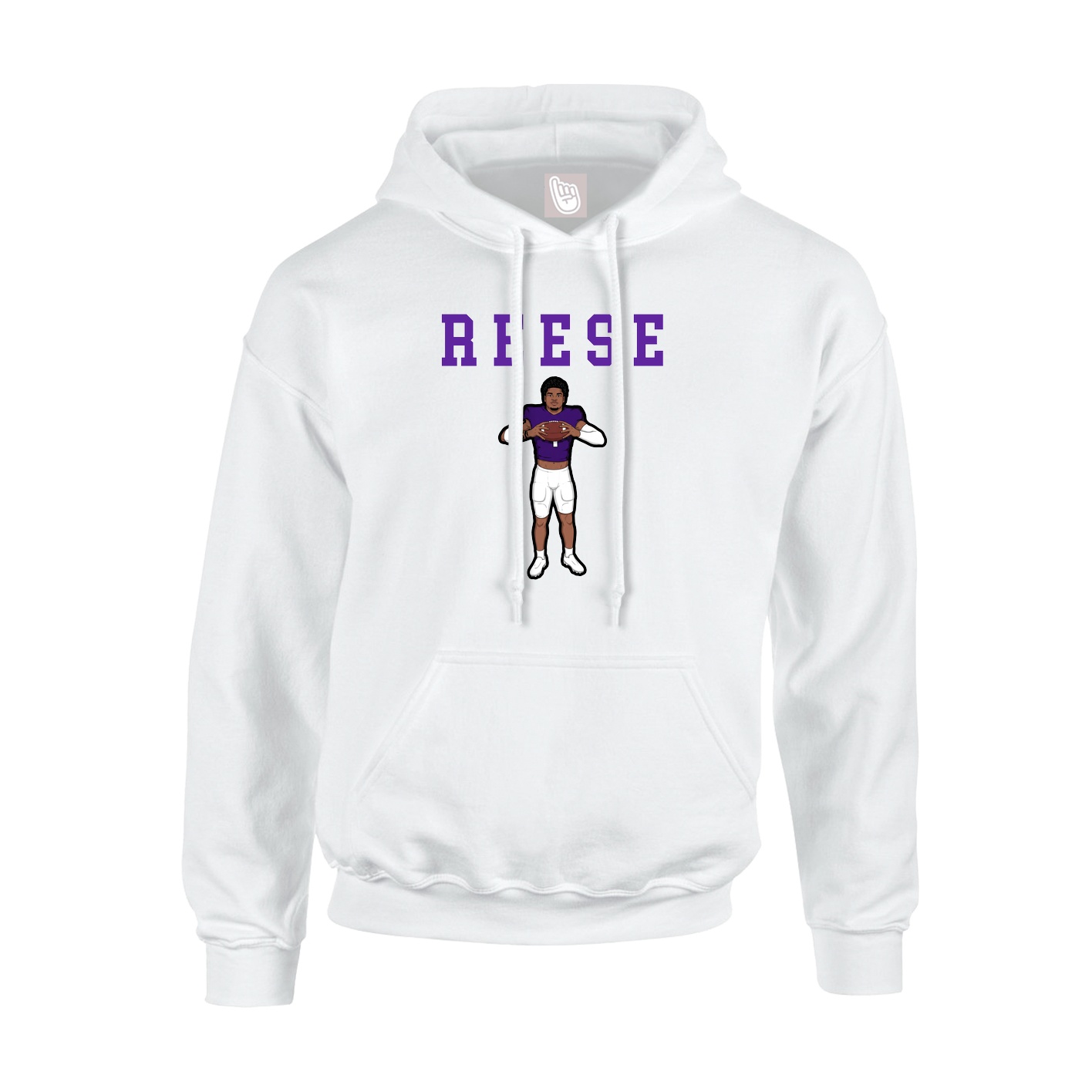 Hoodie — Shirsey in White