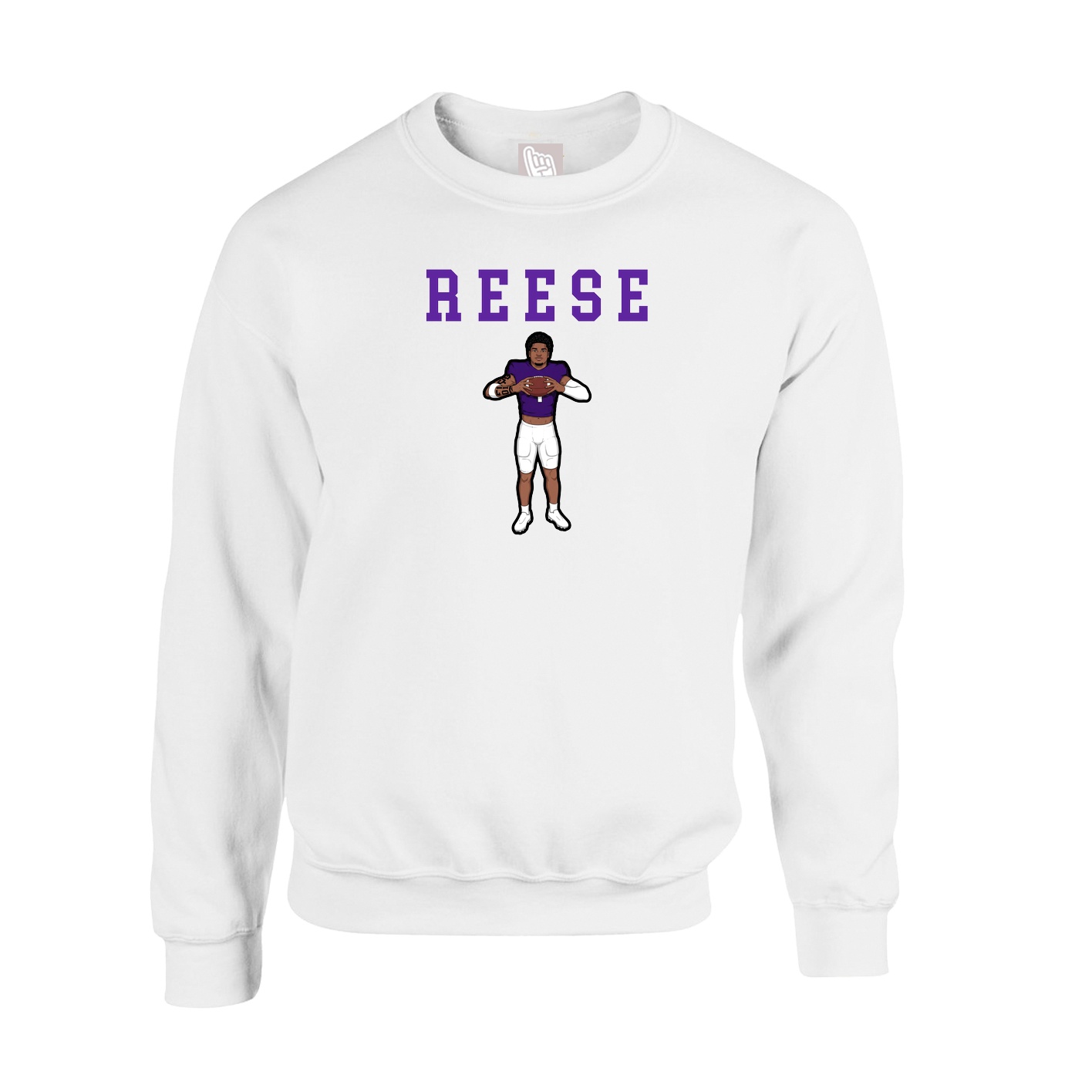 Fleece Crew — Shirsey in White