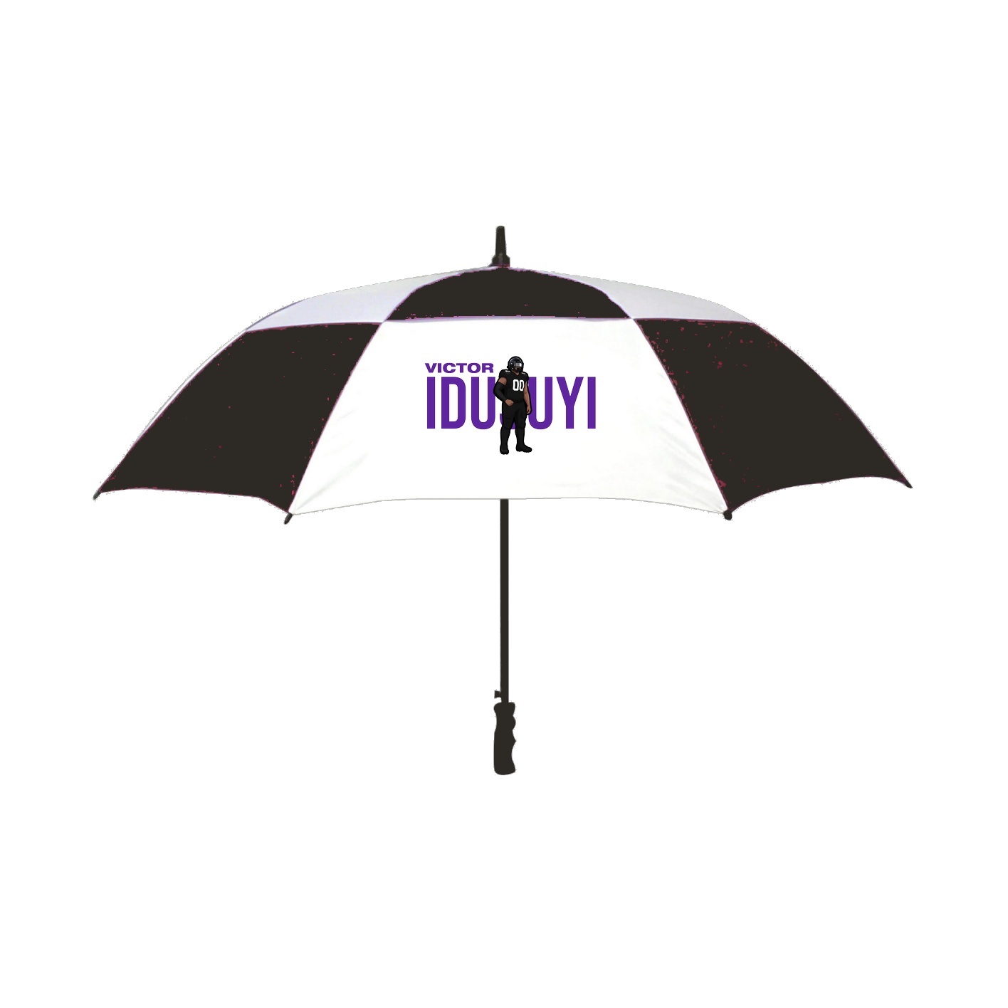 Golf Umbrella — Player Name in Black