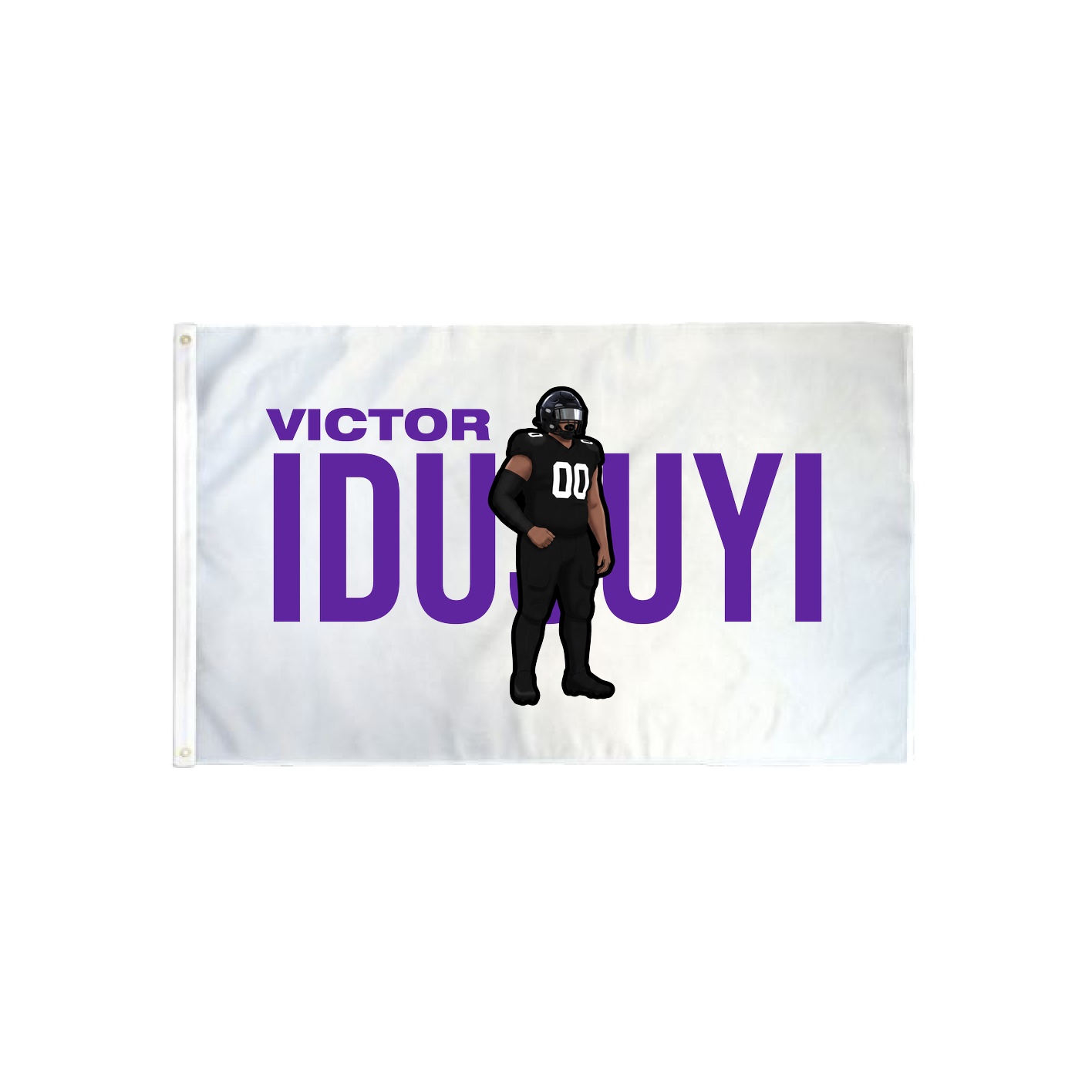 3x5 Flag — Player Name in Classic