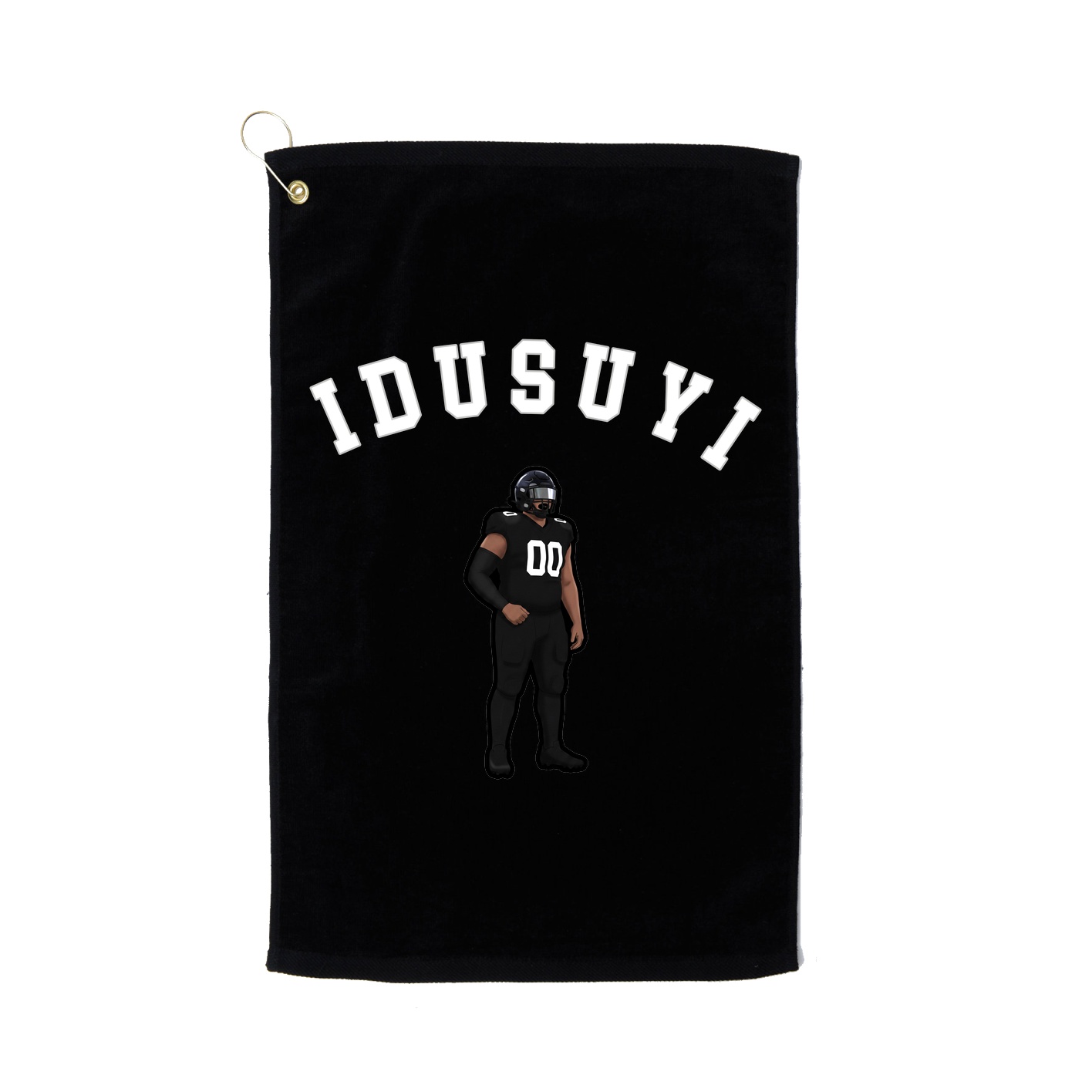 Golf Towel — Shirsey Arch in Black