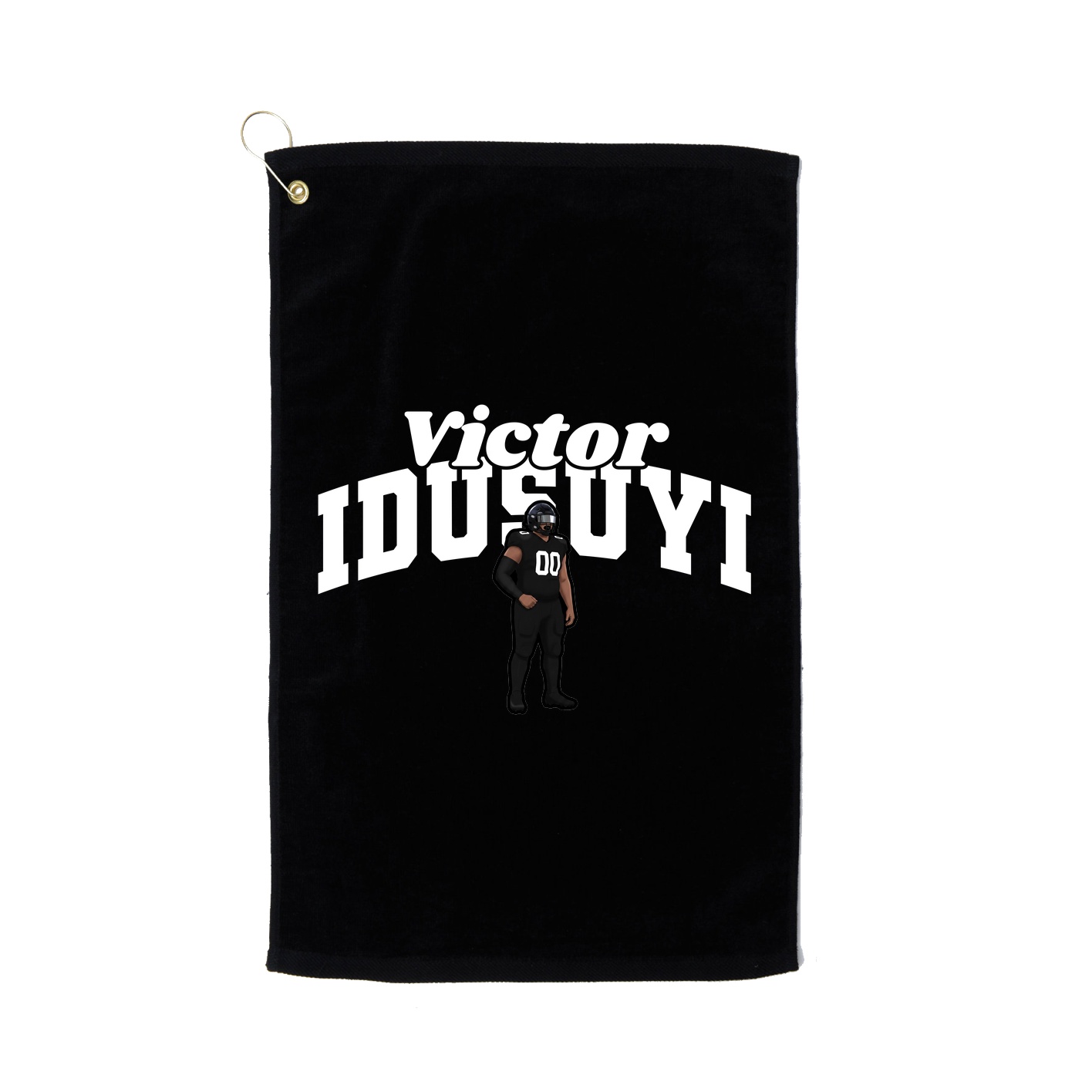 Golf Towel — Signature Arch in Black