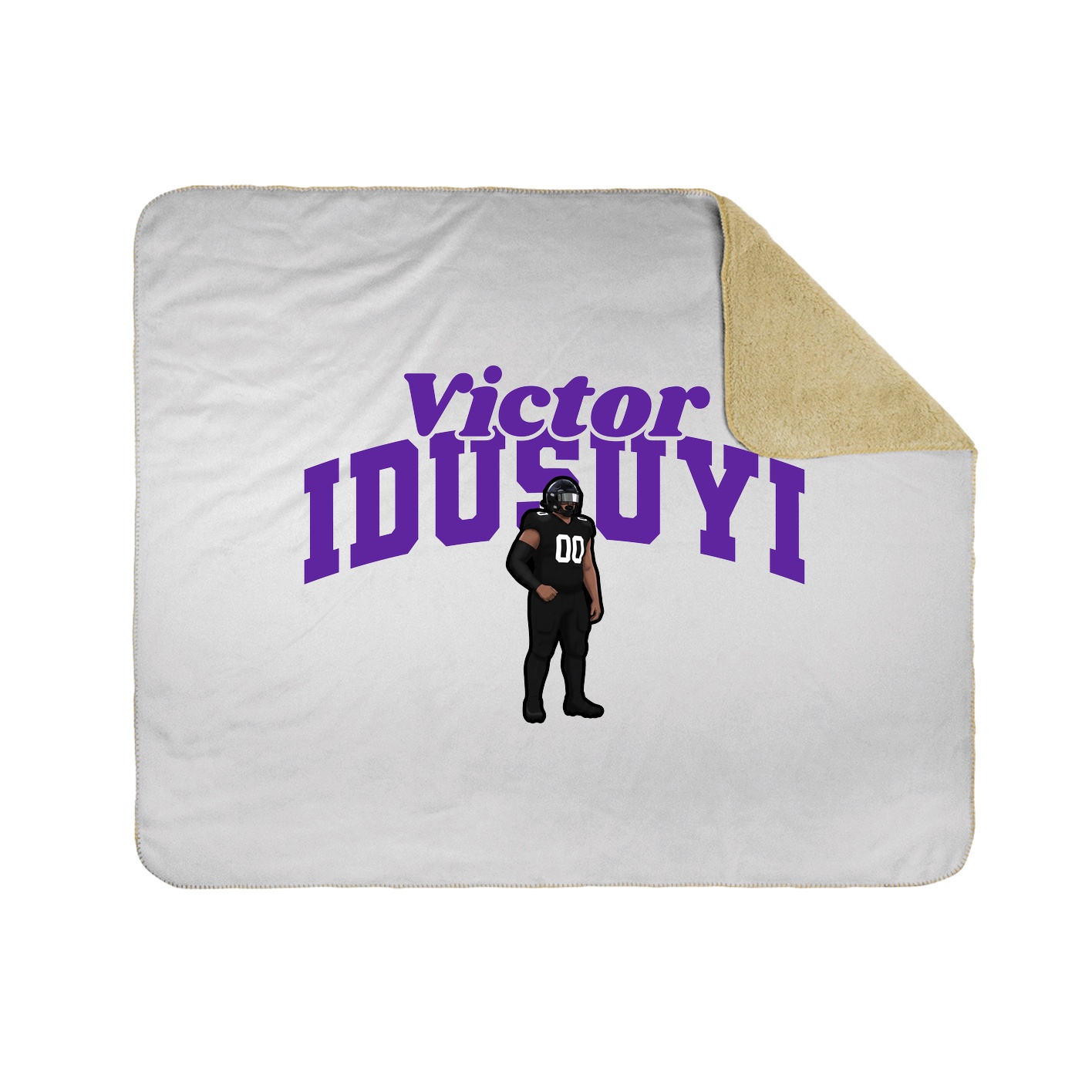 Throw Blanket — Signature Arch in White